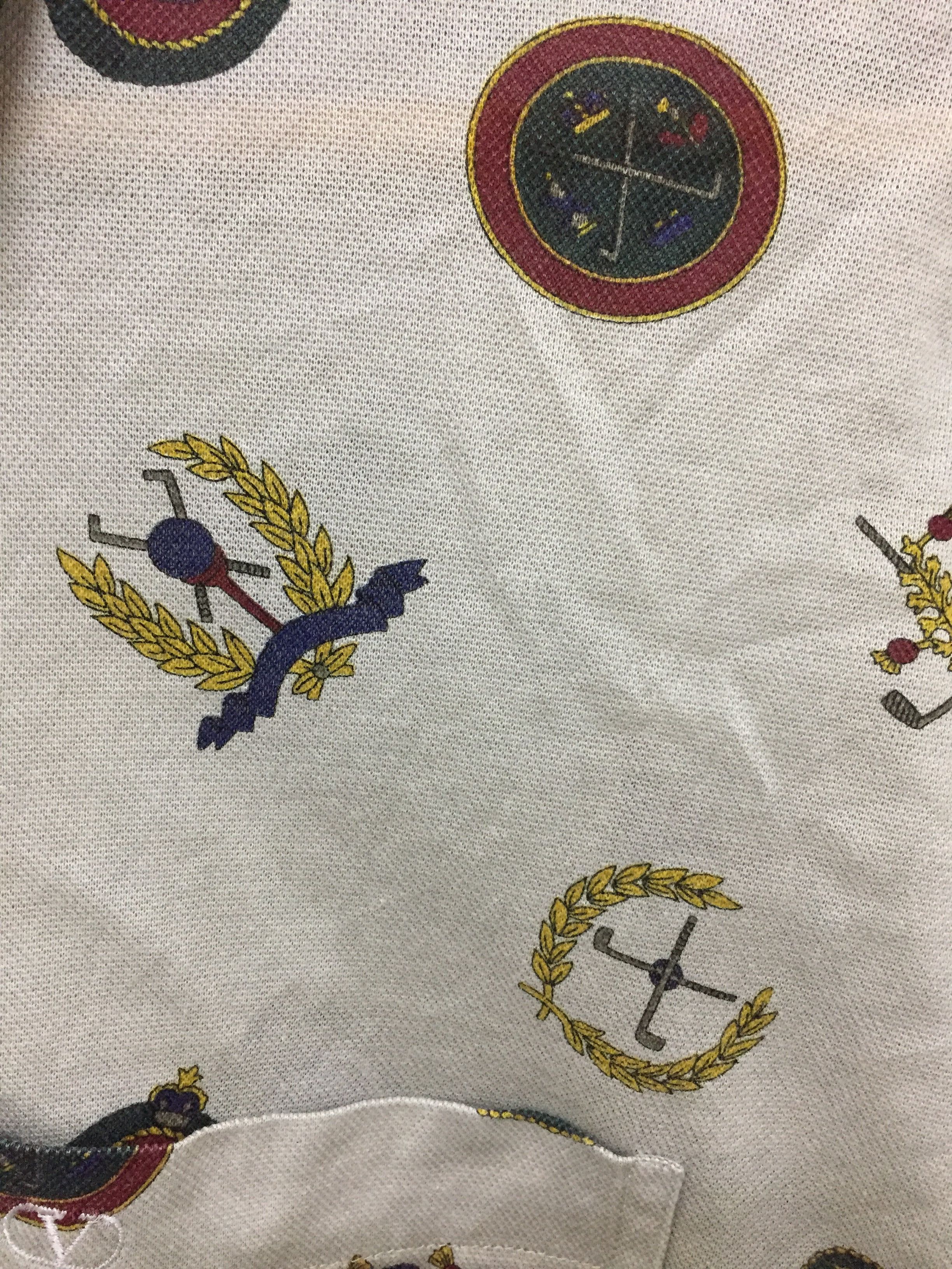 Valentino 80's Valentino Jeans Velentino Garavani Golf Crest Cross Size US L / EU 52-54 / 3 - 6 Thumbnail