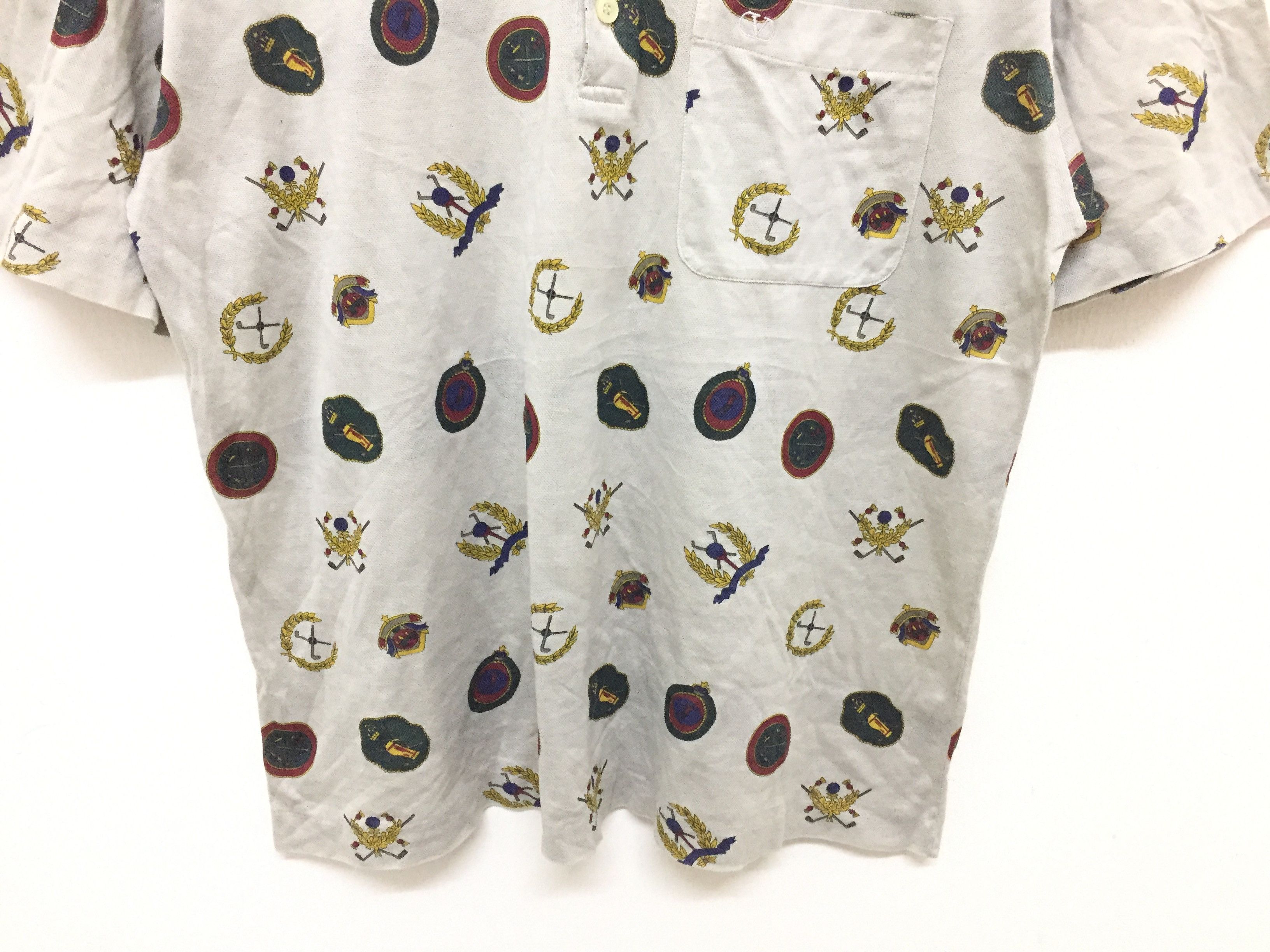 Valentino 80's Valentino Jeans Velentino Garavani Golf Crest Cross Size US L / EU 52-54 / 3 - 4 Thumbnail