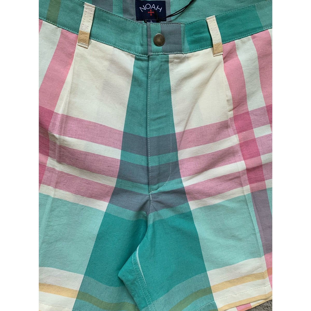 Noah NOAH PLEATED PLAID WIDE LEGS SHORTS Size US 32 / EU 48 - 16 Thumbnail