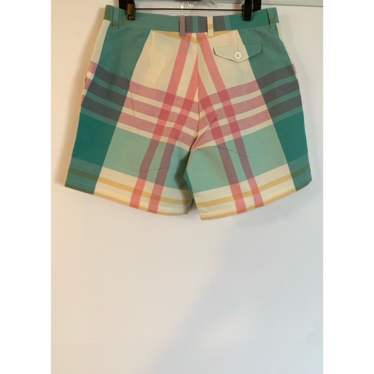 Noah NOAH PLEATED PLAID WIDE LEGS SHORTS Size US 32 / EU 48 - 13 Thumbnail
