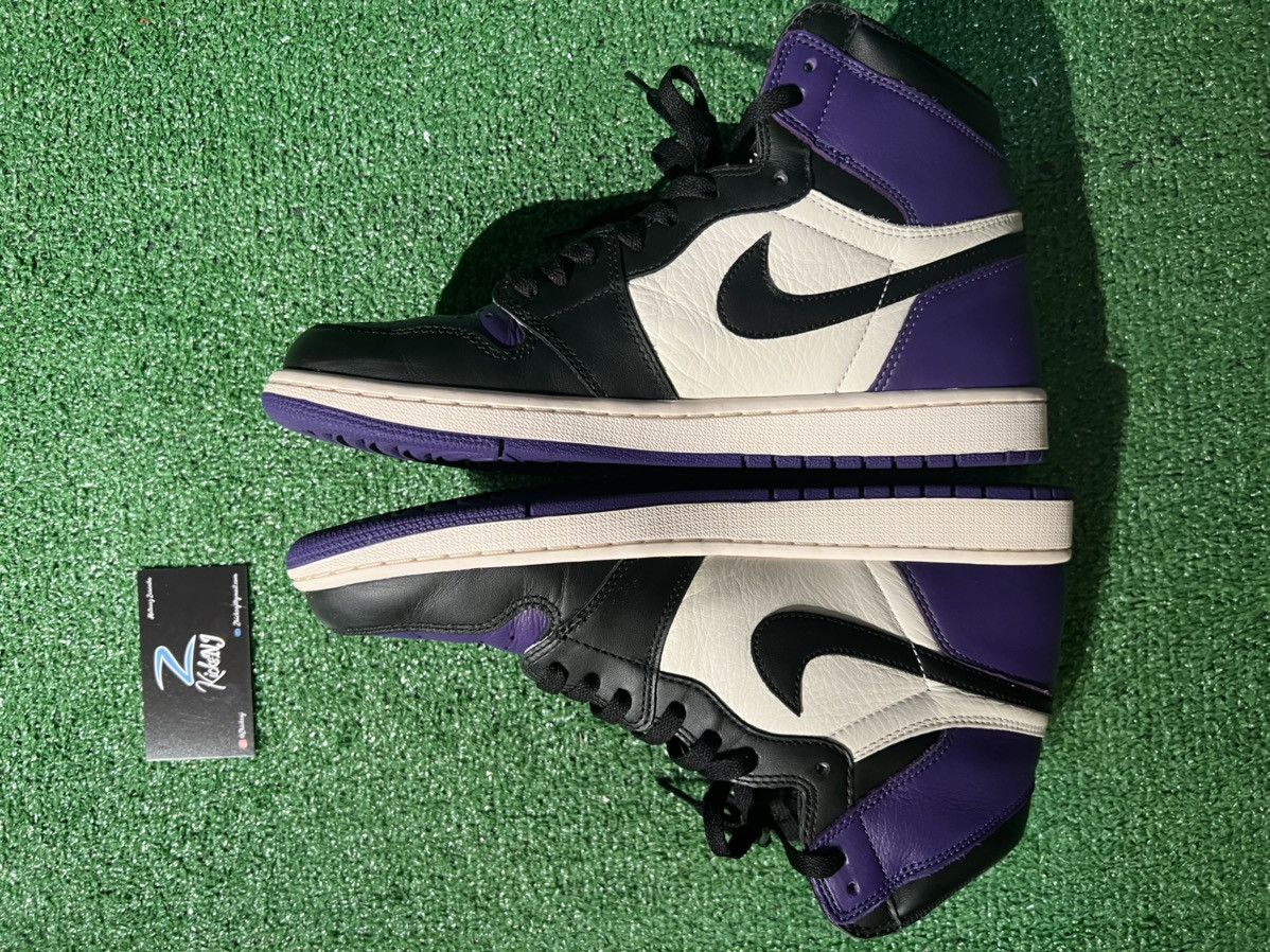 Jordan Brand × Nike Air Jordan 1 Retro High OG Court Purple 2018 Size US 11.5 / EU 44-45 - 6 Thumbnail
