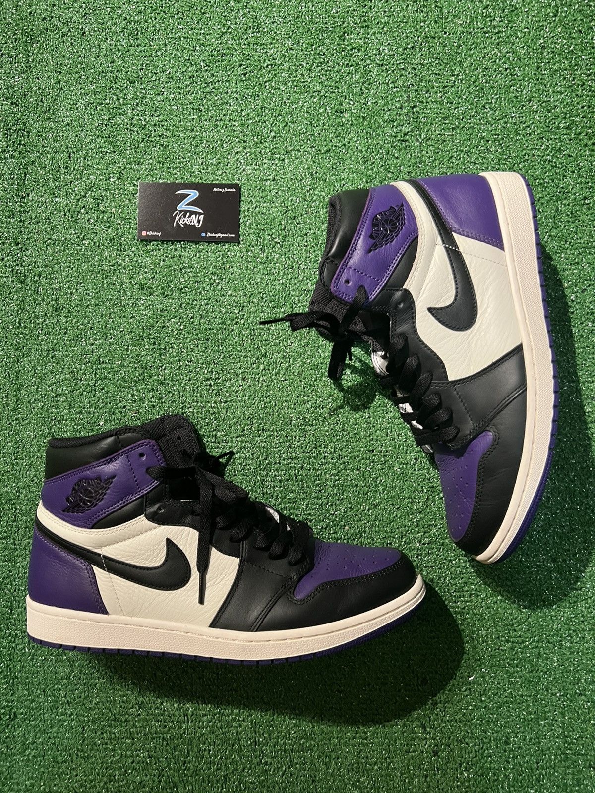 Pre-owned Jordan Nike Air Jordan 1 Retro High Og Court Purple 2018 Shoes