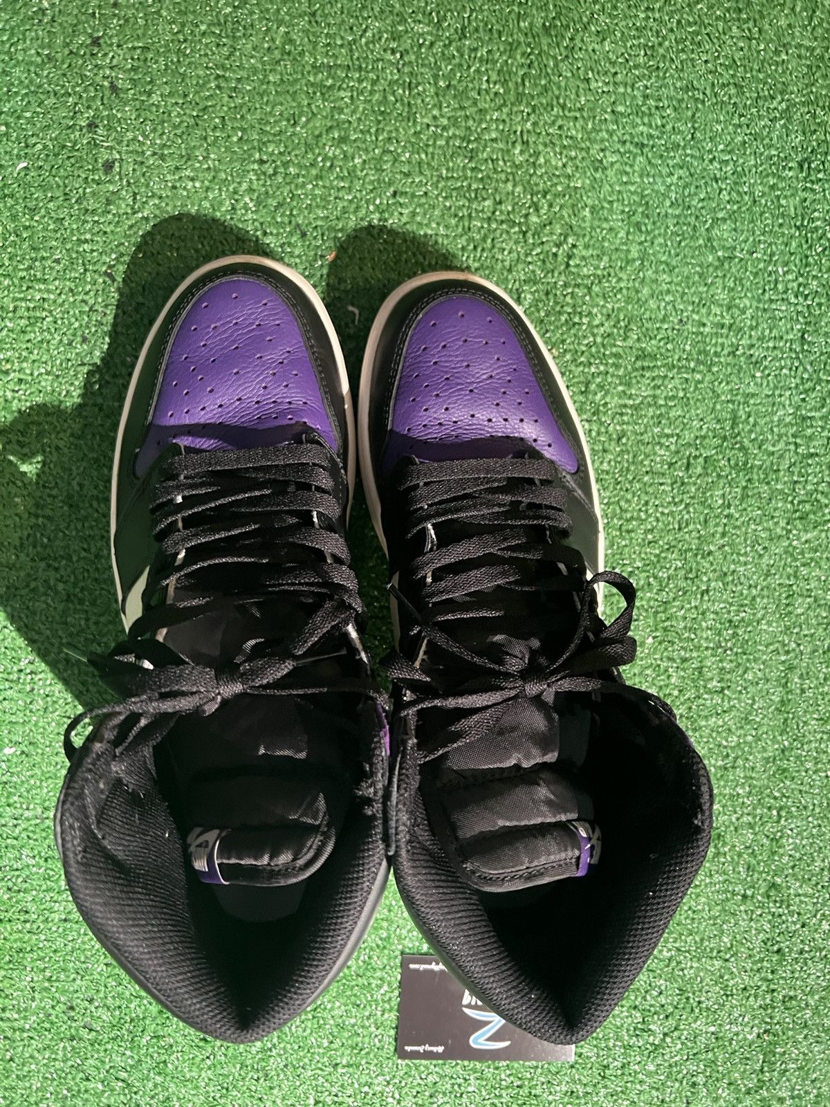Jordan Brand × Nike Air Jordan 1 Retro High OG Court Purple 2018 Size US 11.5 / EU 44-45 - 3 Thumbnail