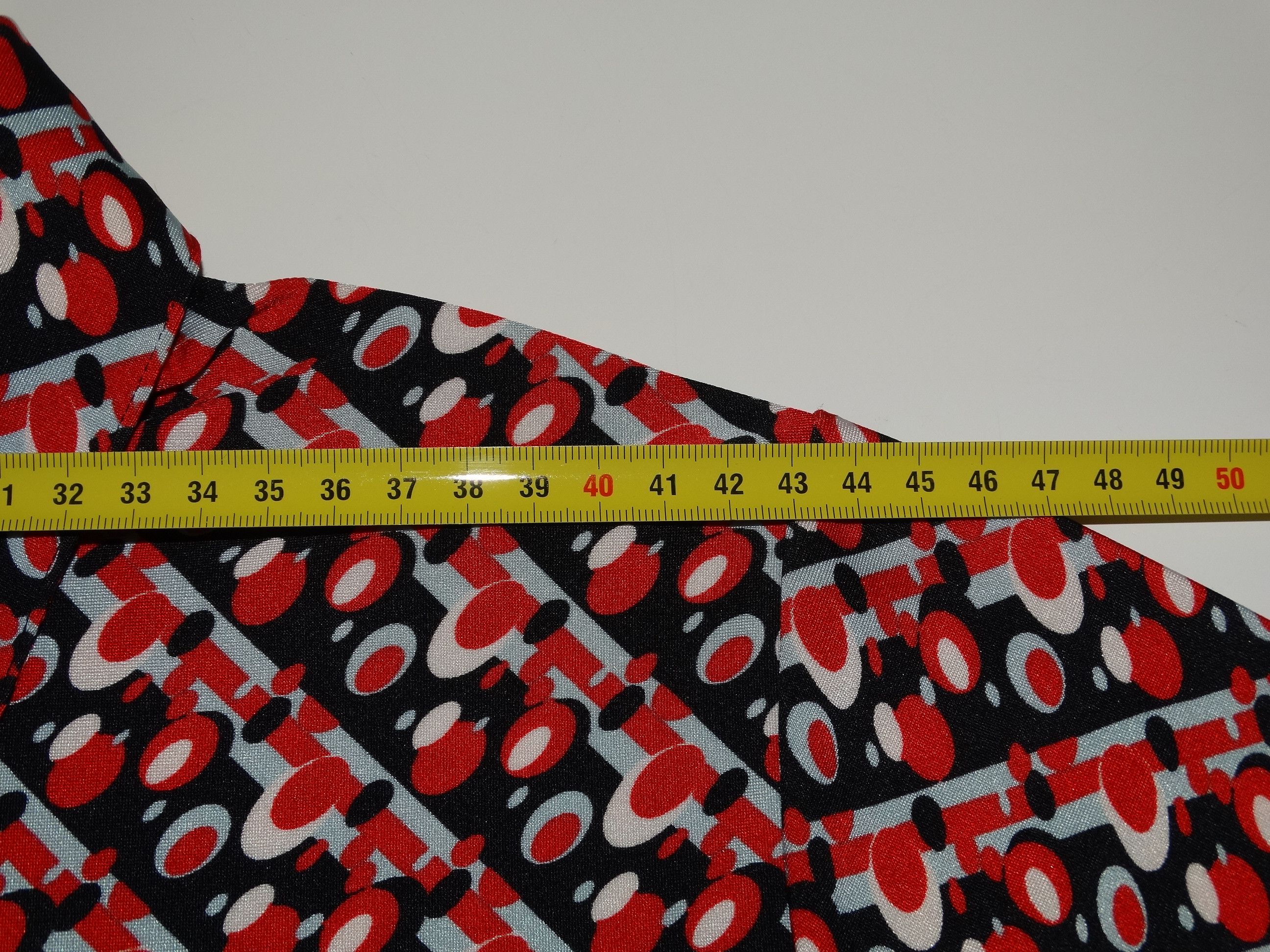 Designer × Katharine Hamnett London D7 Hamnett polo 70s disco psychedelik monogram, collar Size US M / EU 48-50 / 2 - 9 Thumbnail
