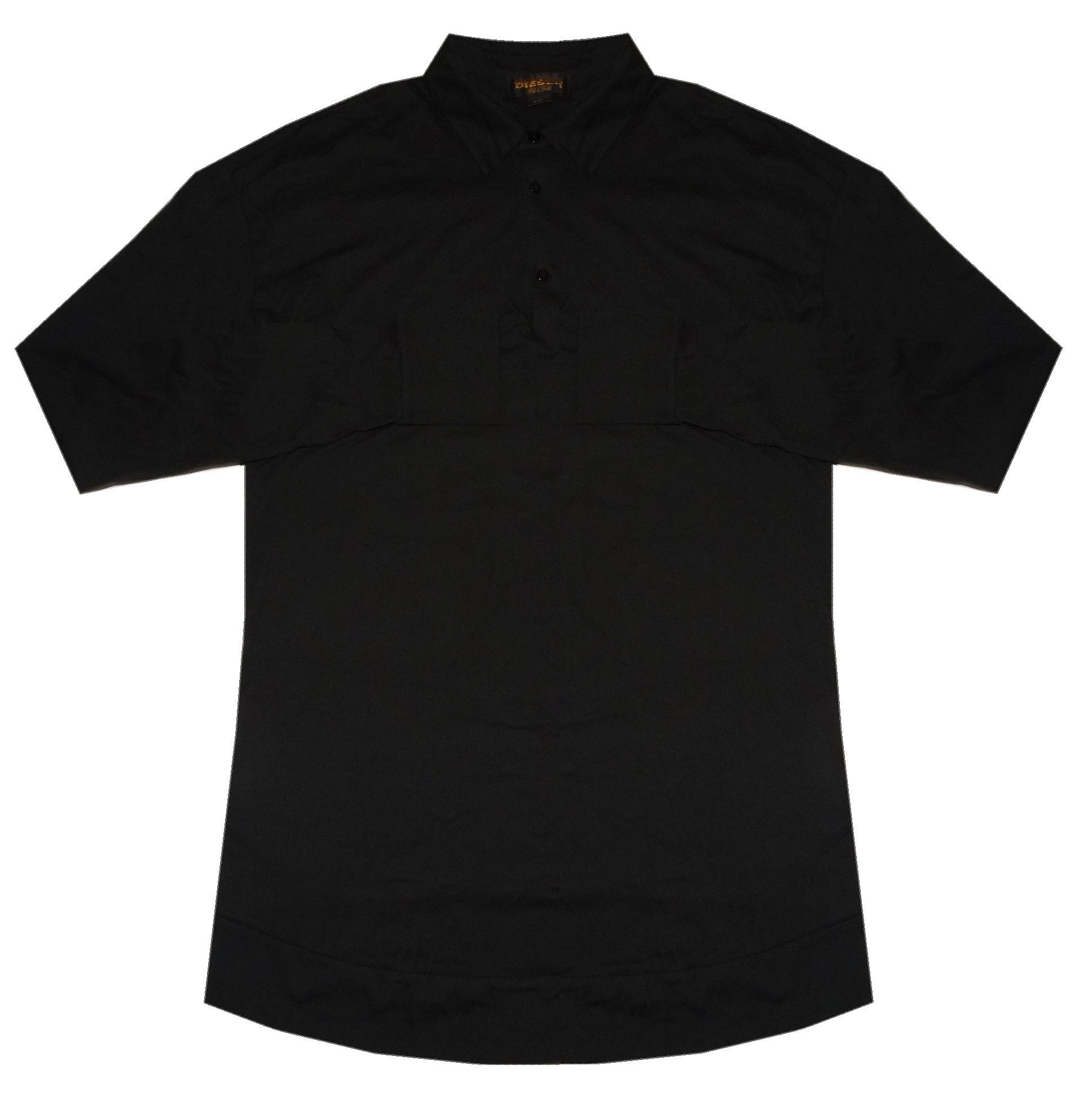 Designer × Diesel × Diesel Black Gold D26 Diesel Black gold oversized elongated polo S/L Size US M / EU 48-50 / 2 - 2 Thumbnail