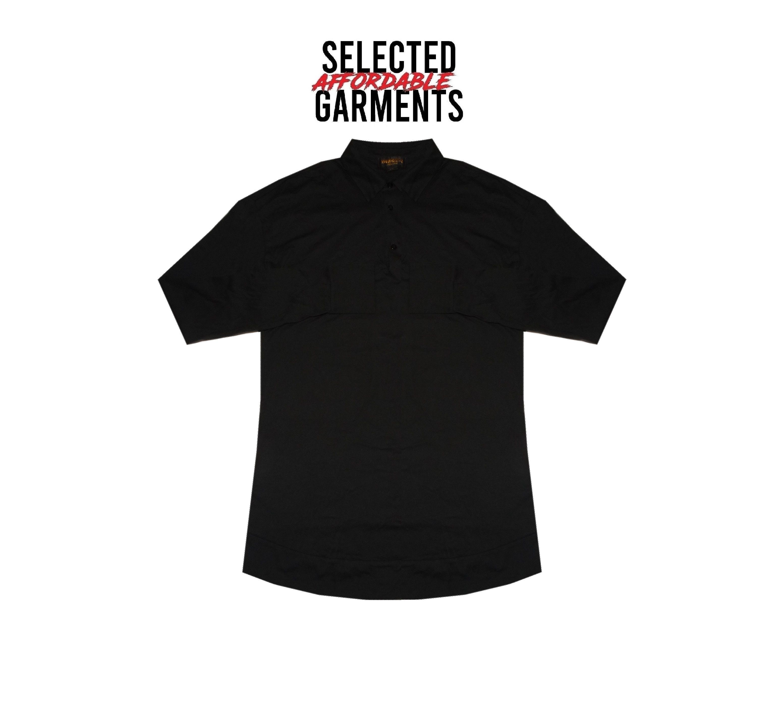 Designer × Diesel × Diesel Black Gold D26 Diesel Black gold oversized elongated polo S/L Size US M / EU 48-50 / 2 - 1 Thumbnail