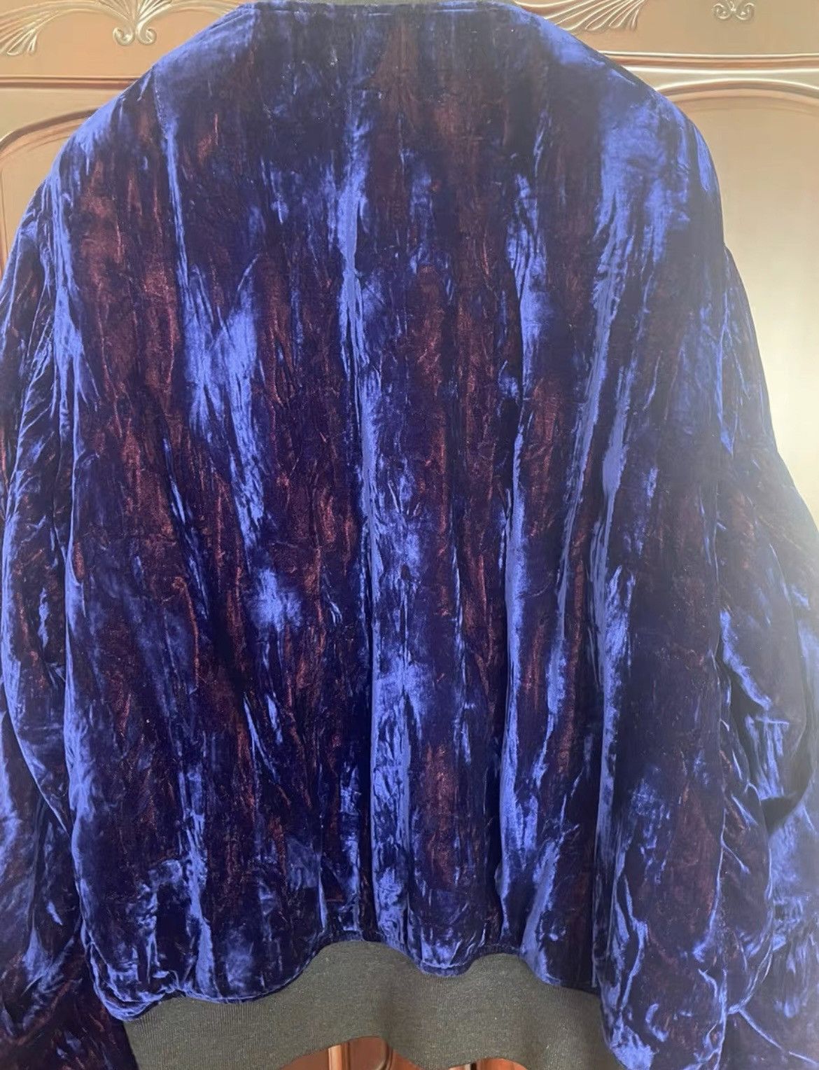 Haider Ackermann Haider Ackermann 2016 Velvet Bomber Jkt Size M Size US M / EU 48-50 / 2 - 3 Thumbnail
