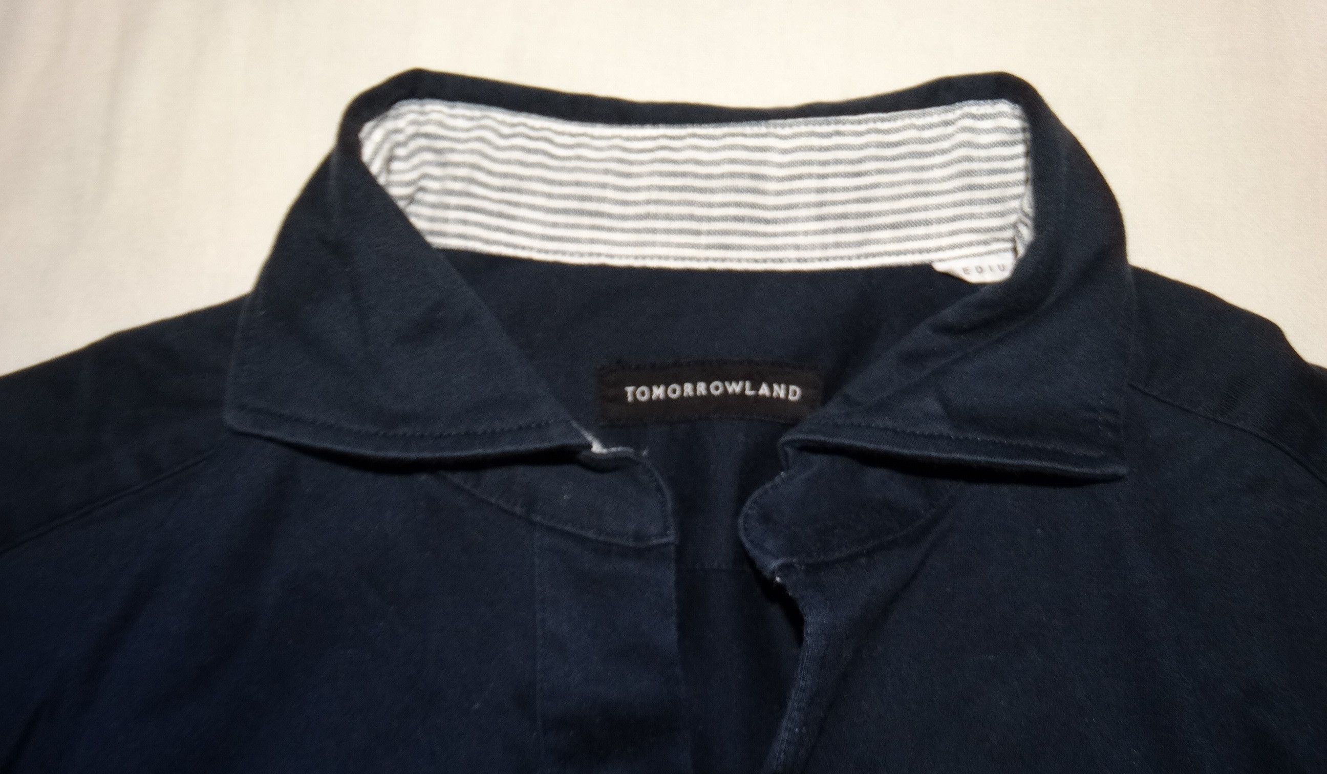 Japanese Brand × Tomorrowland E10 Tomorrowland polo italian collar & striped cuffs M Size US M / EU 48-50 / 2 - 10 Thumbnail