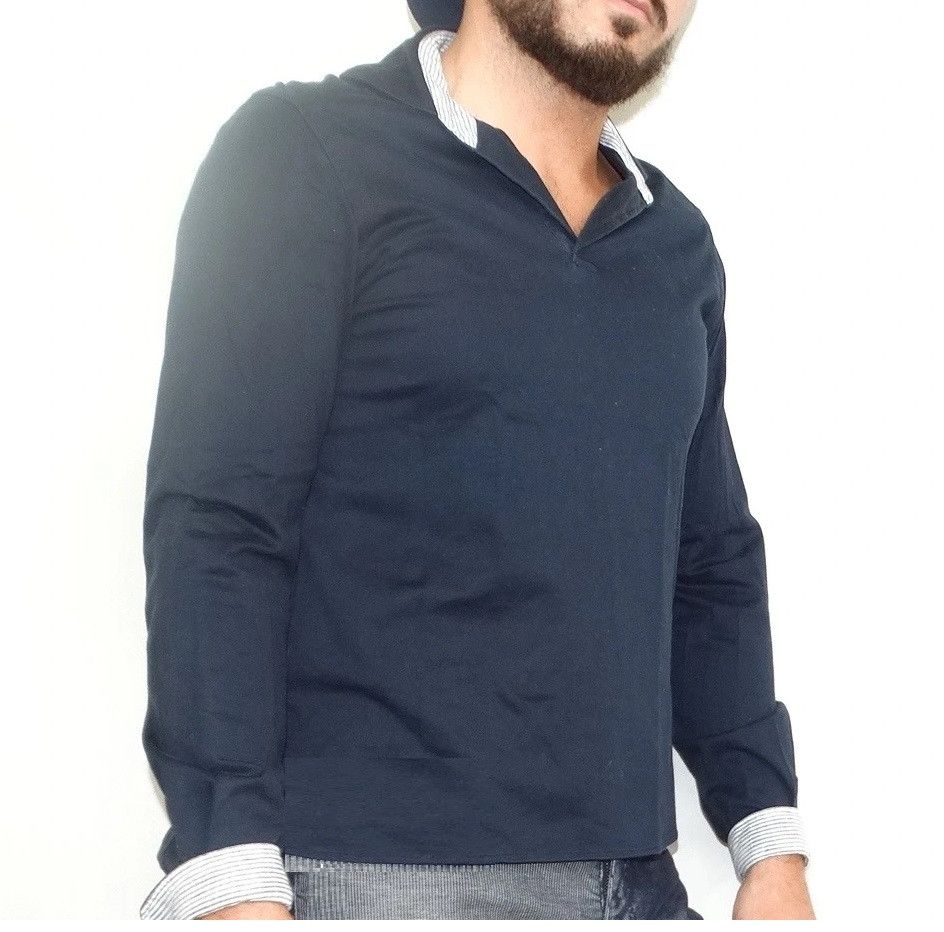Japanese Brand × Tomorrowland E10 Tomorrowland polo italian collar & striped cuffs M Size US M / EU 48-50 / 2 - 5 Thumbnail