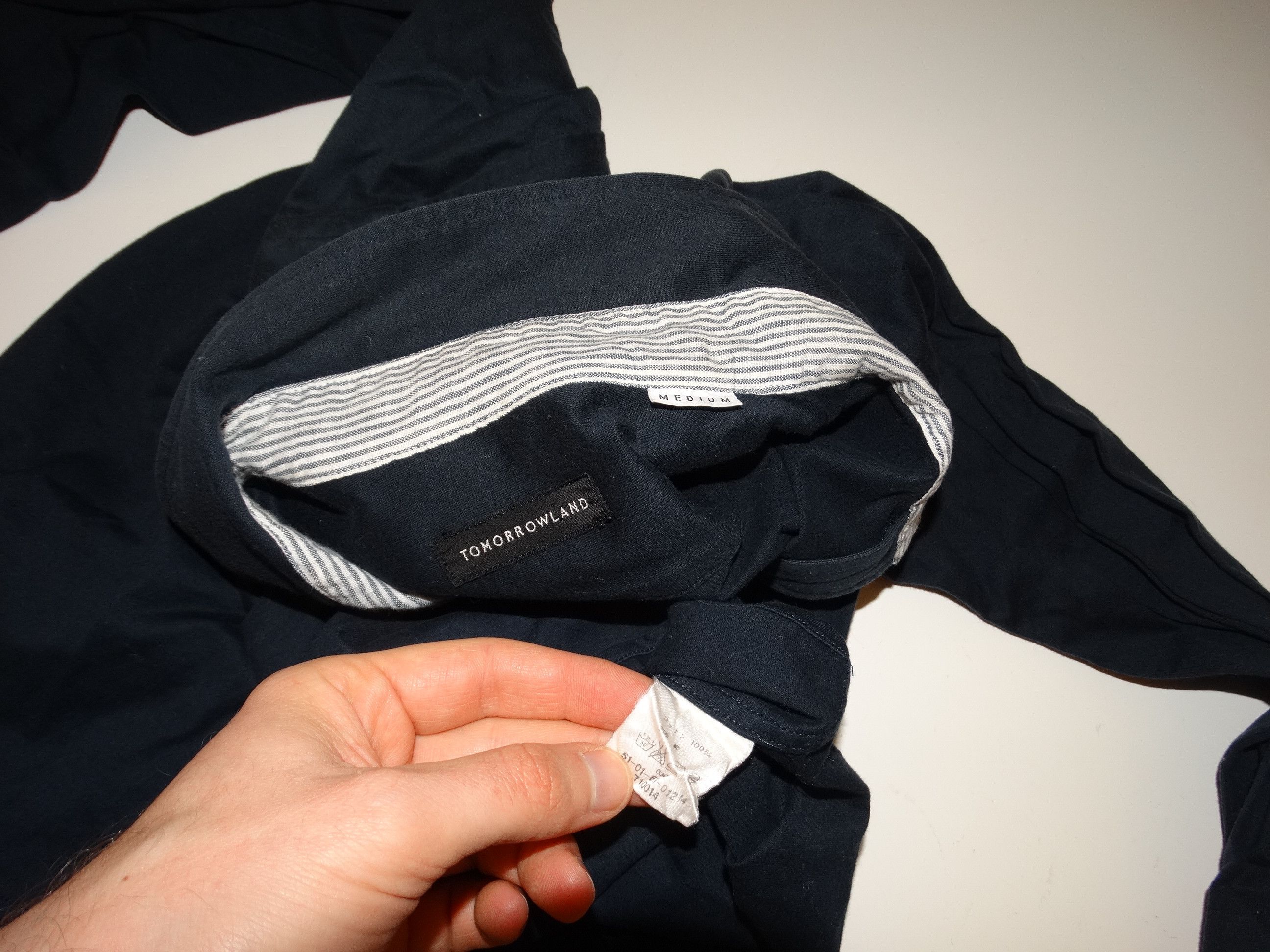 Japanese Brand × Tomorrowland E10 Tomorrowland polo italian collar & striped cuffs M Size US M / EU 48-50 / 2 - 3 Thumbnail