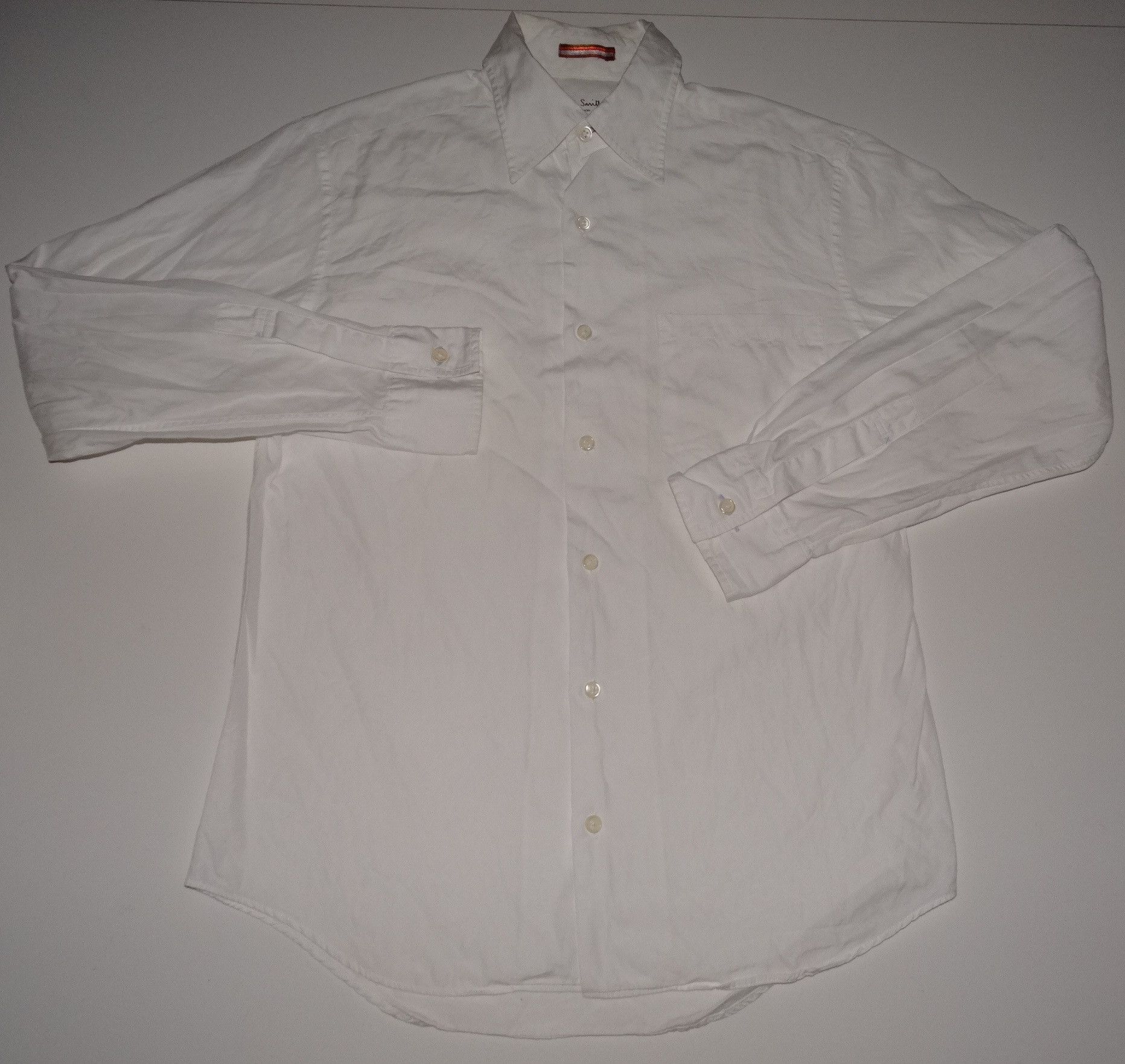 Paul Smith Paul Smith white shirt made in japan size S slim Size US XS / EU 42 / 0 - 2 Thumbnail