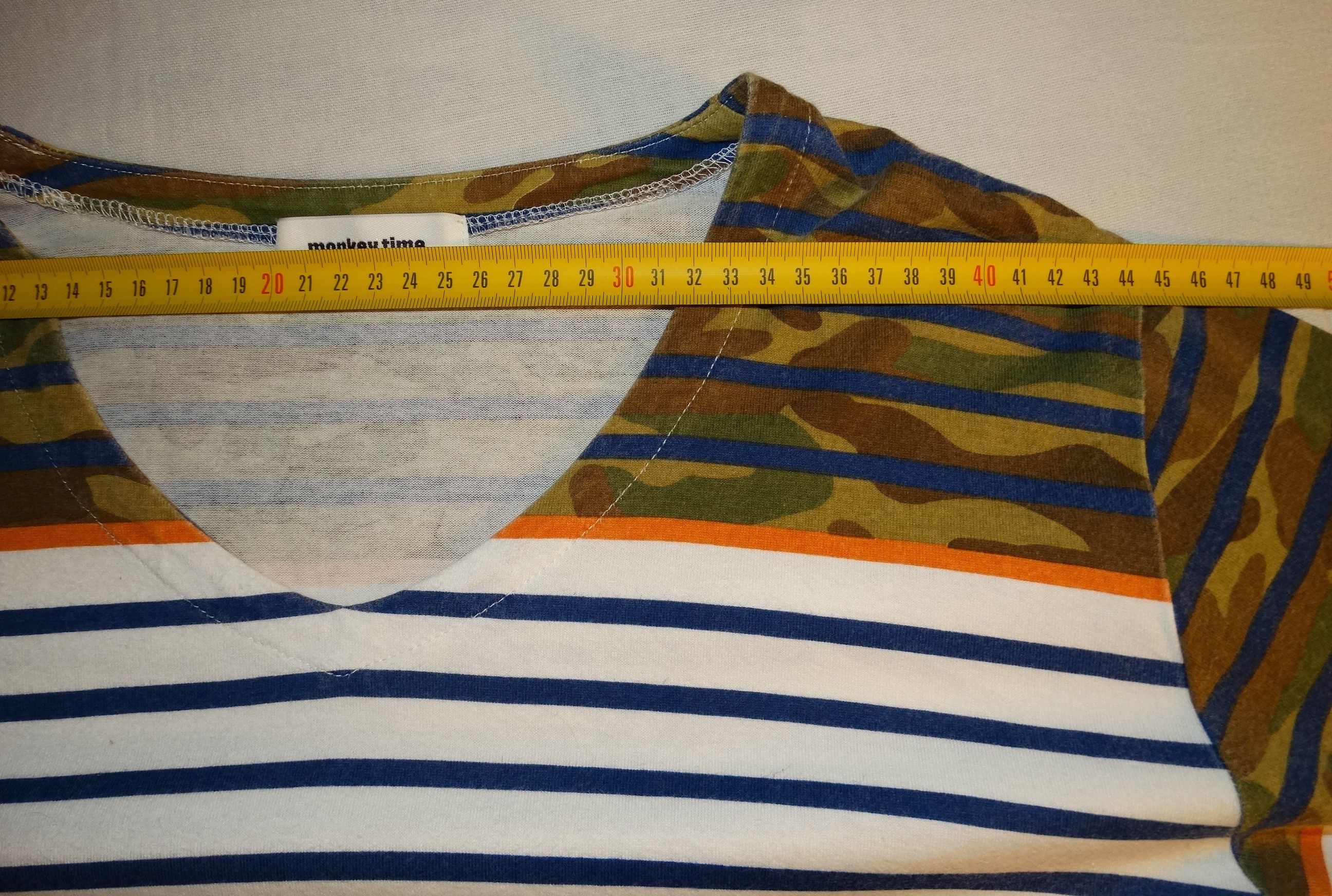 United Arrows × monkey time V10 United Arrows Monkey time stripes stripped camo tee M Size US M / EU 48-50 / 2 - 8 Thumbnail