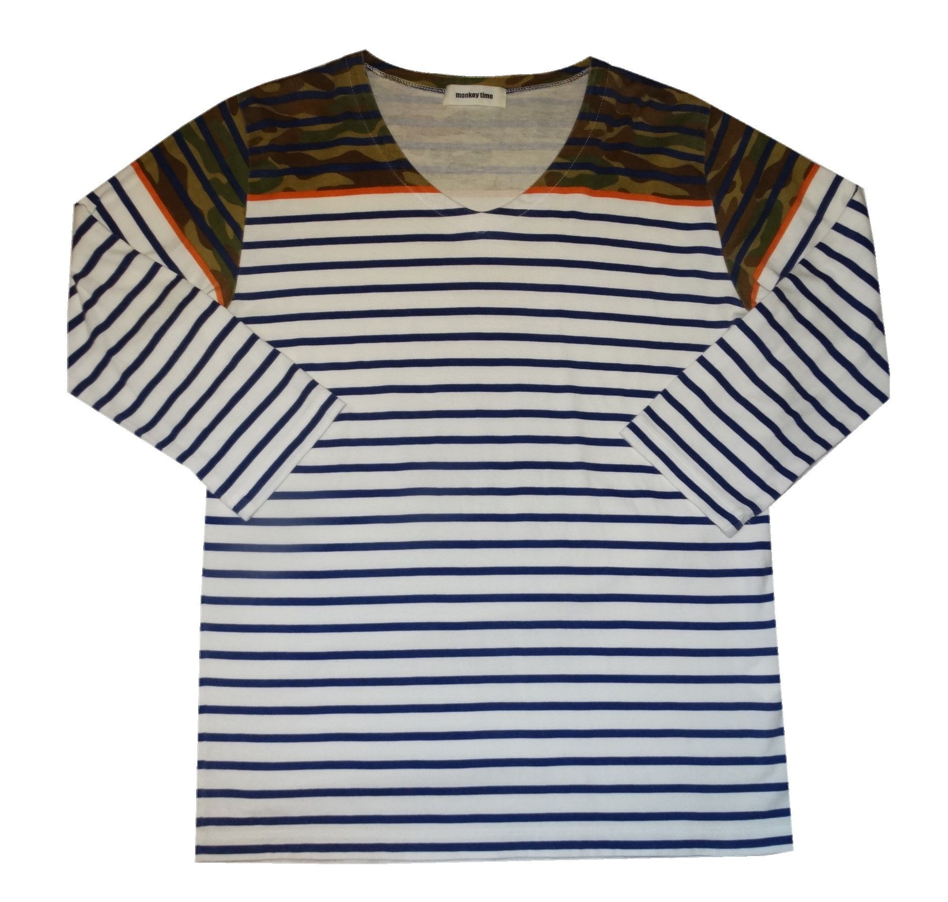 United Arrows × monkey time V10 United Arrows Monkey time stripes stripped camo tee M Size US M / EU 48-50 / 2 - 2 Thumbnail