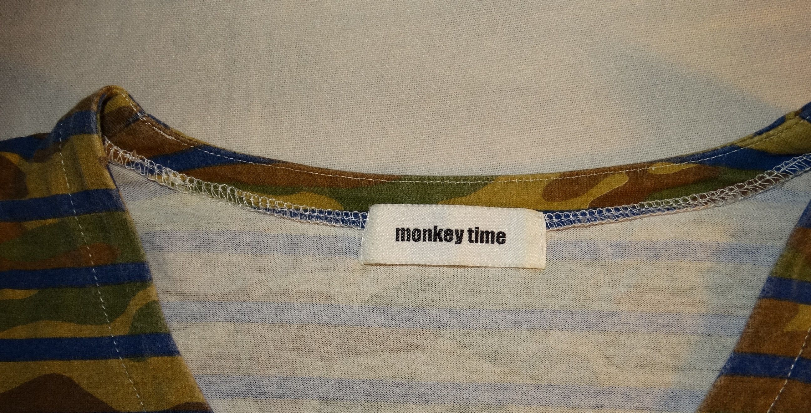 United Arrows × monkey time V10 United Arrows Monkey time stripes stripped camo tee M Size US M / EU 48-50 / 2 - 4 Thumbnail
