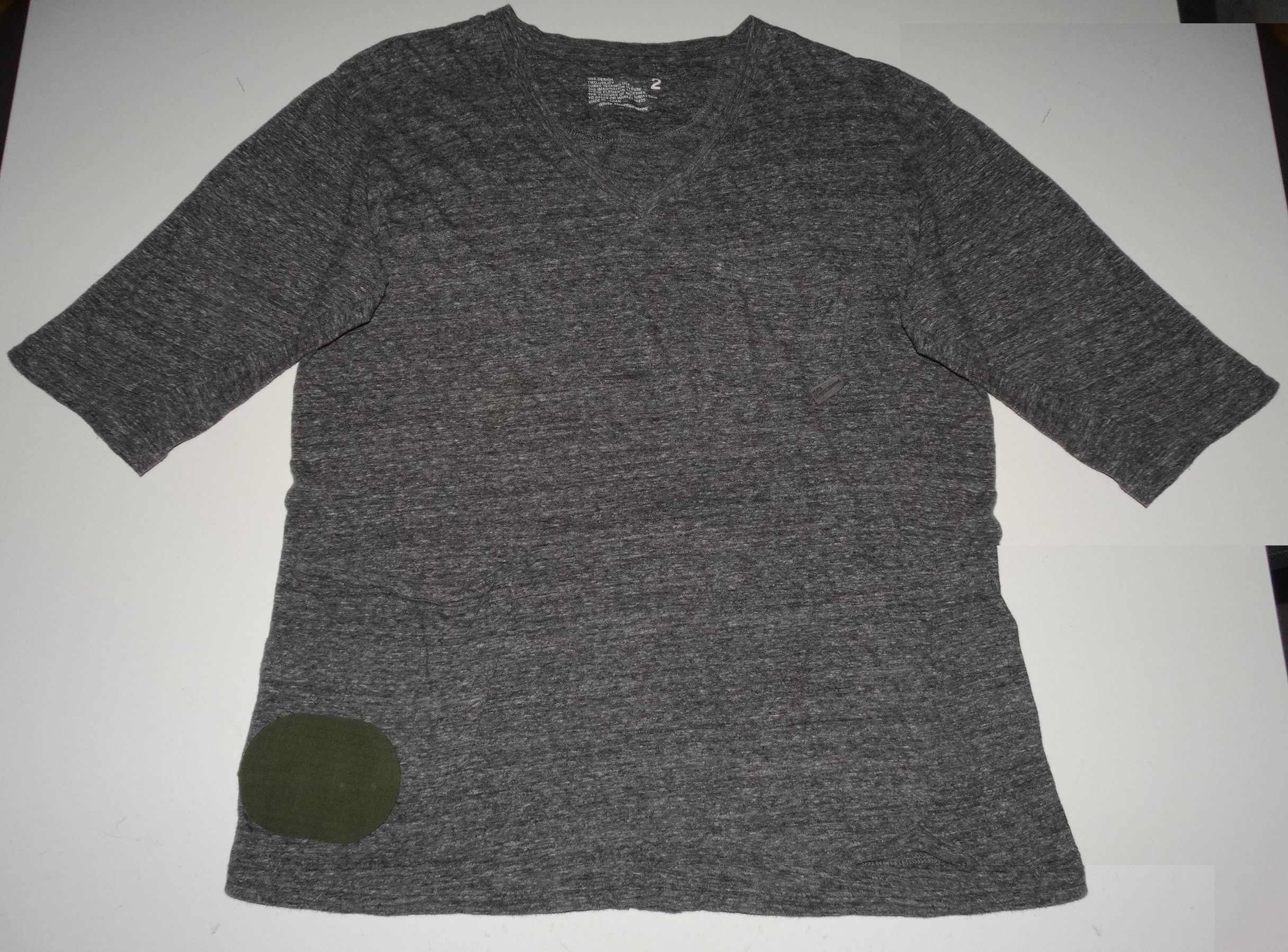 White Mountaineering U37 army tactic type loose 3/4 sleeves pockets tee japan M Size US M / EU 48-50 / 2 - 2 Thumbnail