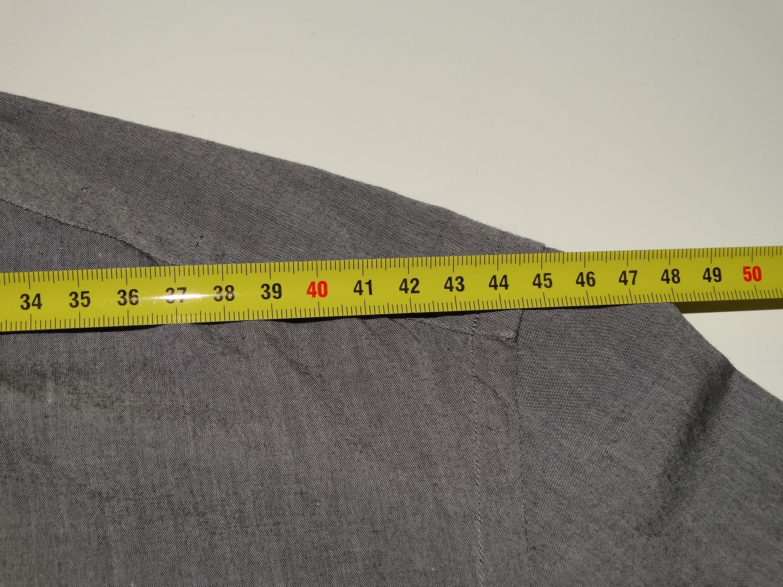 Paul Smith × Paul Smith Red Ear G9 Paul Smith Grey white collar cuffs shirt cotton M Size US M / EU 48-50 / 2 - 6 Thumbnail