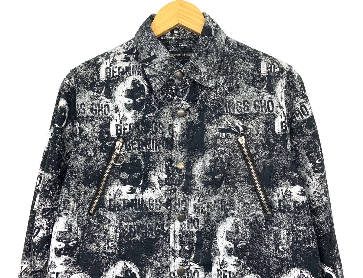 Hysteric Glamour Hysteric Glamour Bernings Sho Newspaper Magazine Punk Shirts Size US S / EU 44-46 / 1 - 2 Thumbnail
