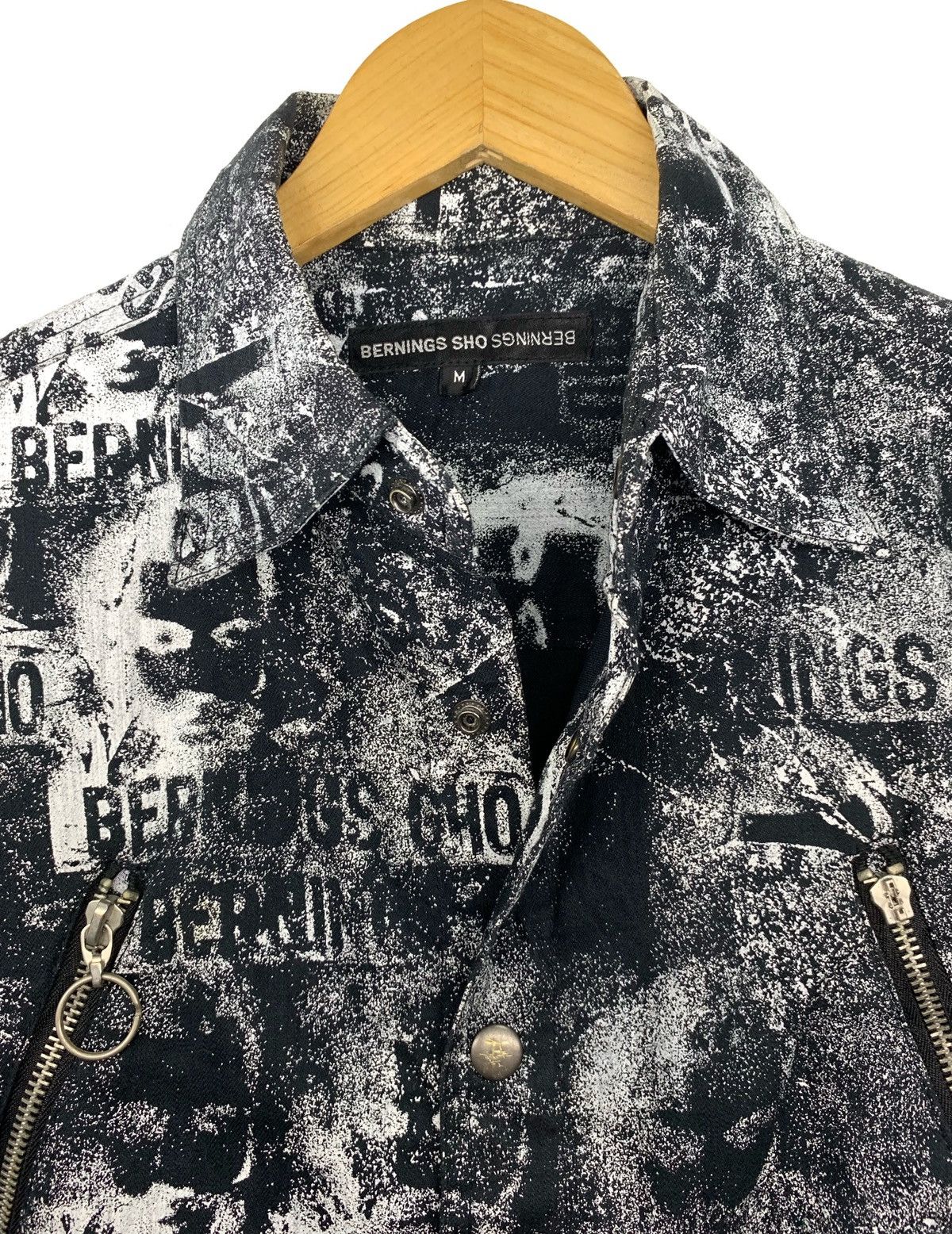 Hysteric Glamour Hysteric Glamour Bernings Sho Newspaper Magazine Punk Shirts Size US S / EU 44-46 / 1 - 4 Thumbnail