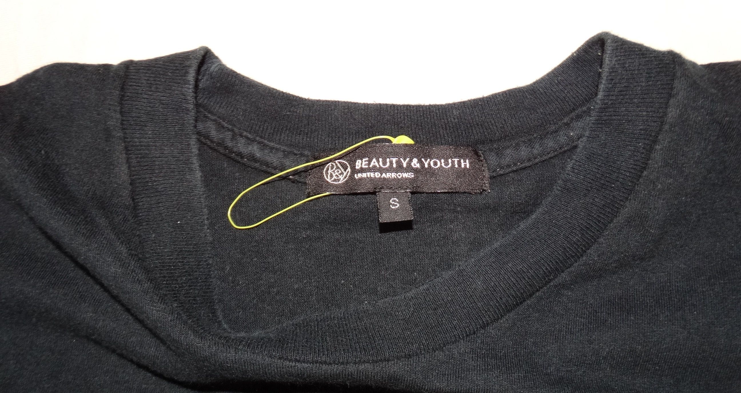 BEAUTY&YOUTH × Japanese Brand × United Arrows H31 Beauty & Youth Black logo tee made in USA S Size US S / EU 44-46 / 1 - 5 Thumbnail