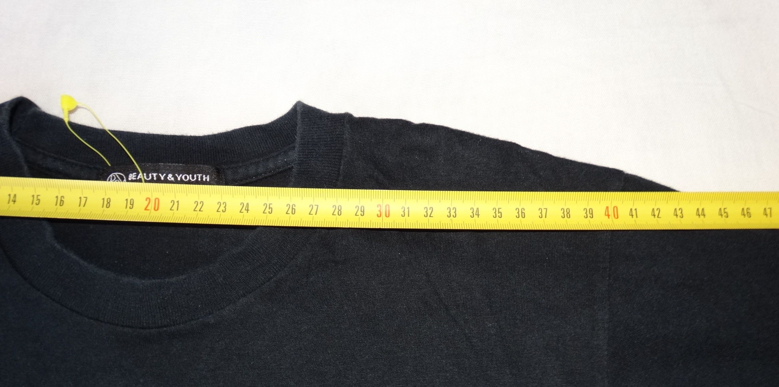 BEAUTY&YOUTH × Japanese Brand × United Arrows H31 Beauty & Youth Black logo tee made in USA S Size US S / EU 44-46 / 1 - 9 Thumbnail