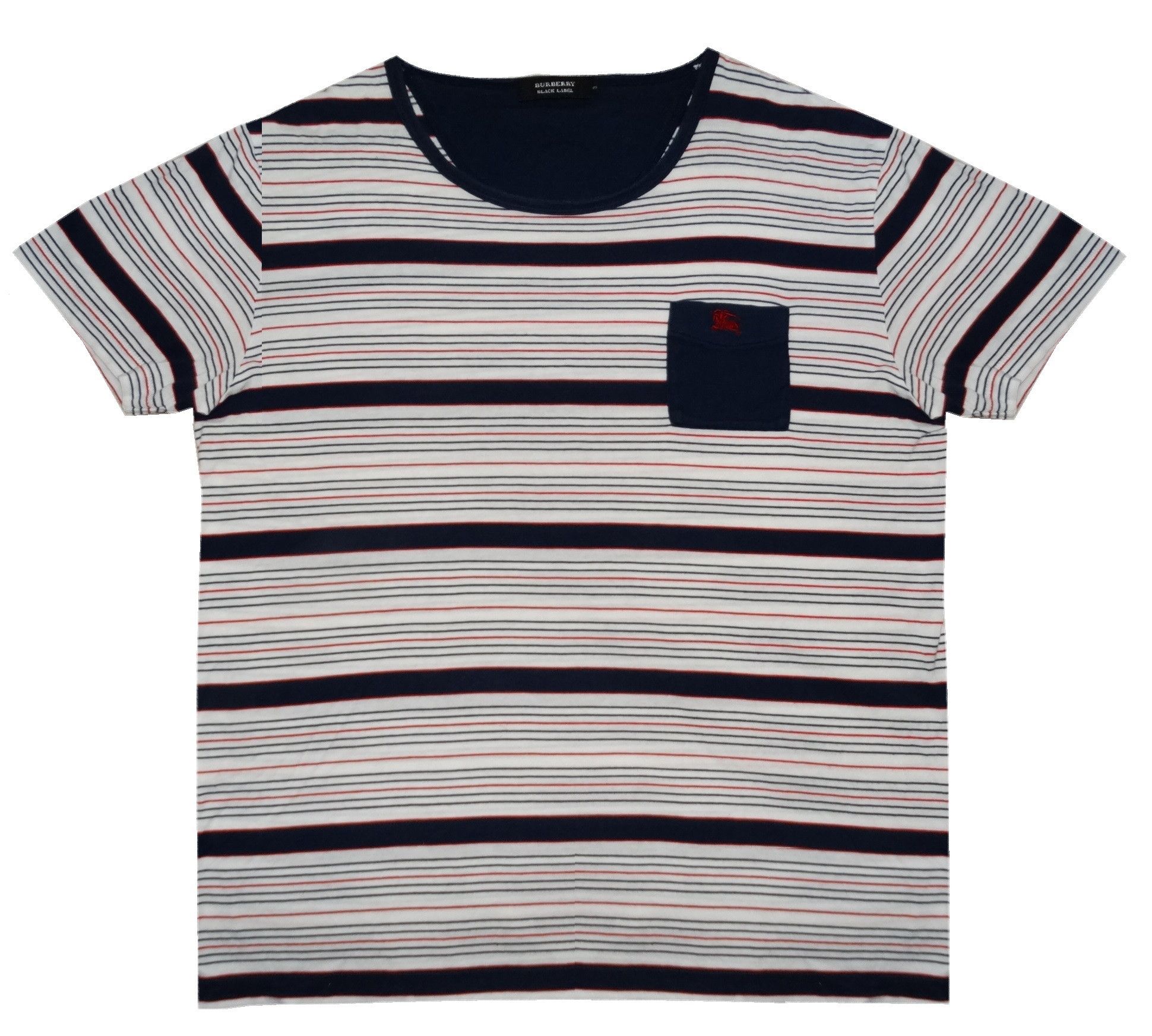 Burberry × Burberry Prorsum A8 burberry pocket logo tee stripes stripped size M Size US M / EU 48-50 / 2 - 2 Thumbnail