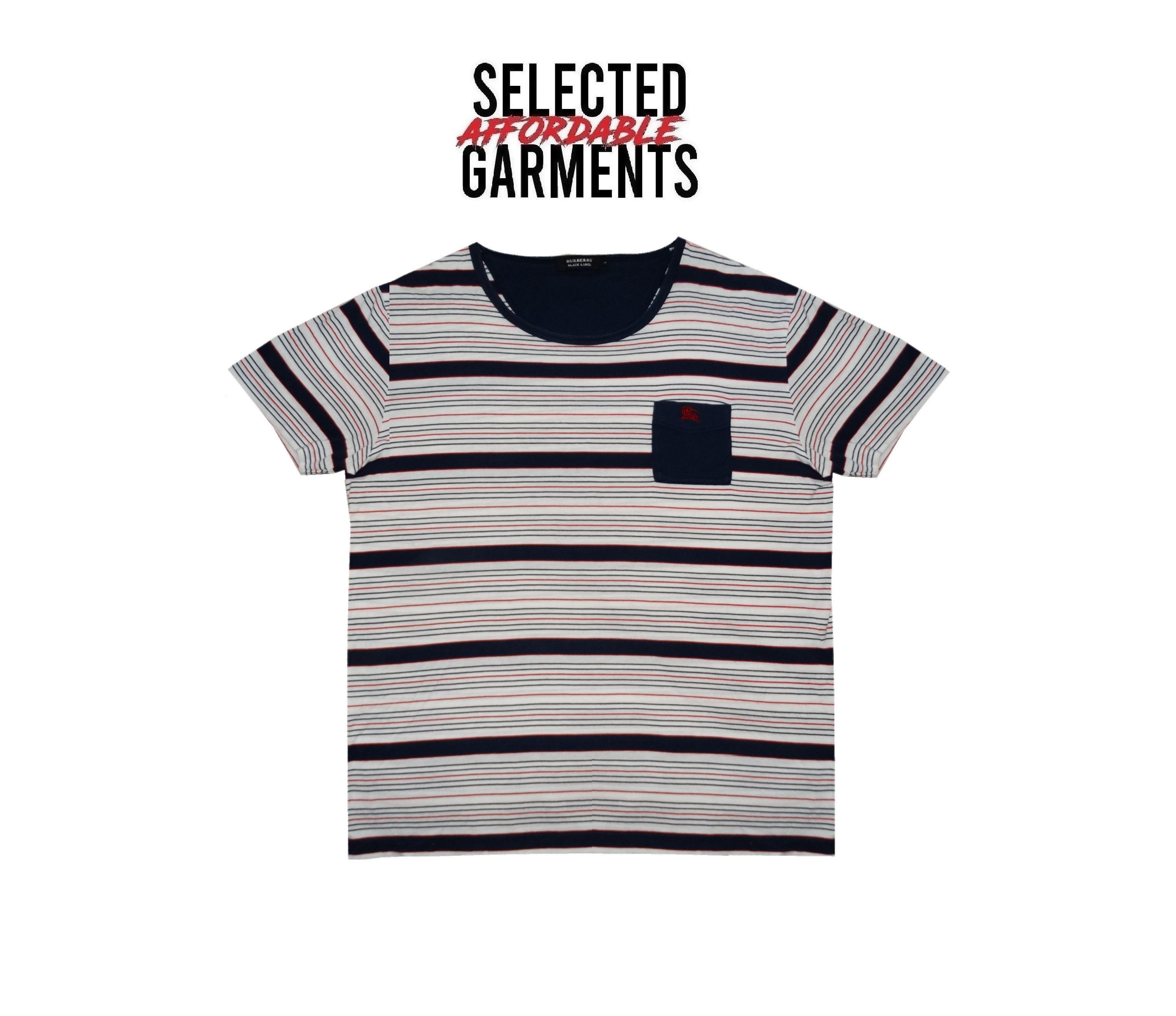 Burberry × Burberry Prorsum A8 burberry pocket logo tee stripes stripped size M Size US M / EU 48-50 / 2 - 1 Thumbnail