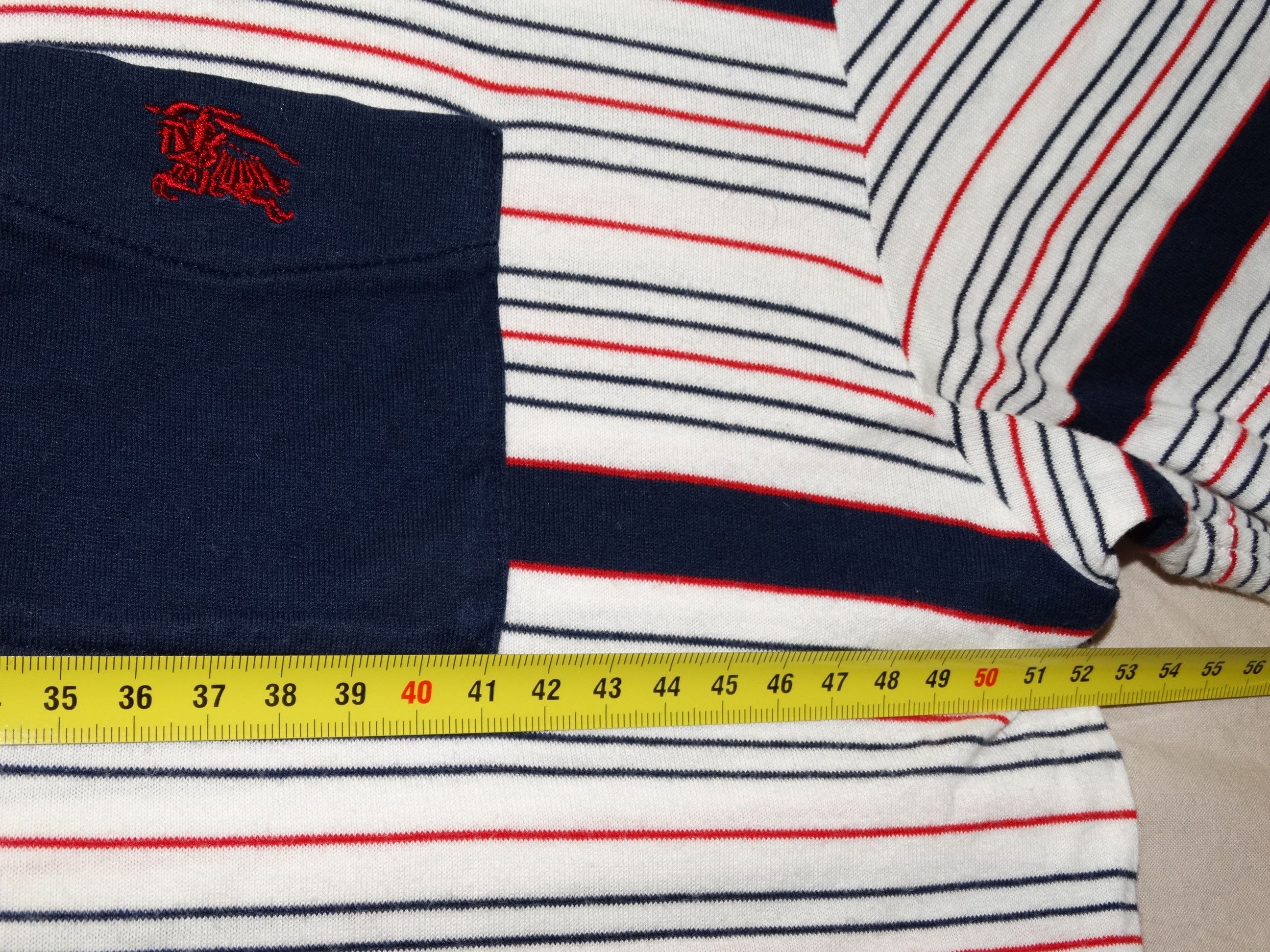 Burberry × Burberry Prorsum A8 burberry pocket logo tee stripes stripped size M Size US M / EU 48-50 / 2 - 3 Thumbnail