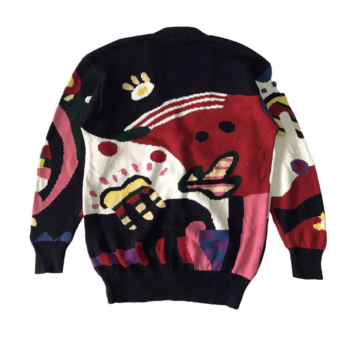 Art Comes First Nice Mucca Mucca Printed Cardigan Size US M / EU 48-50 / 2 - 2 Thumbnail