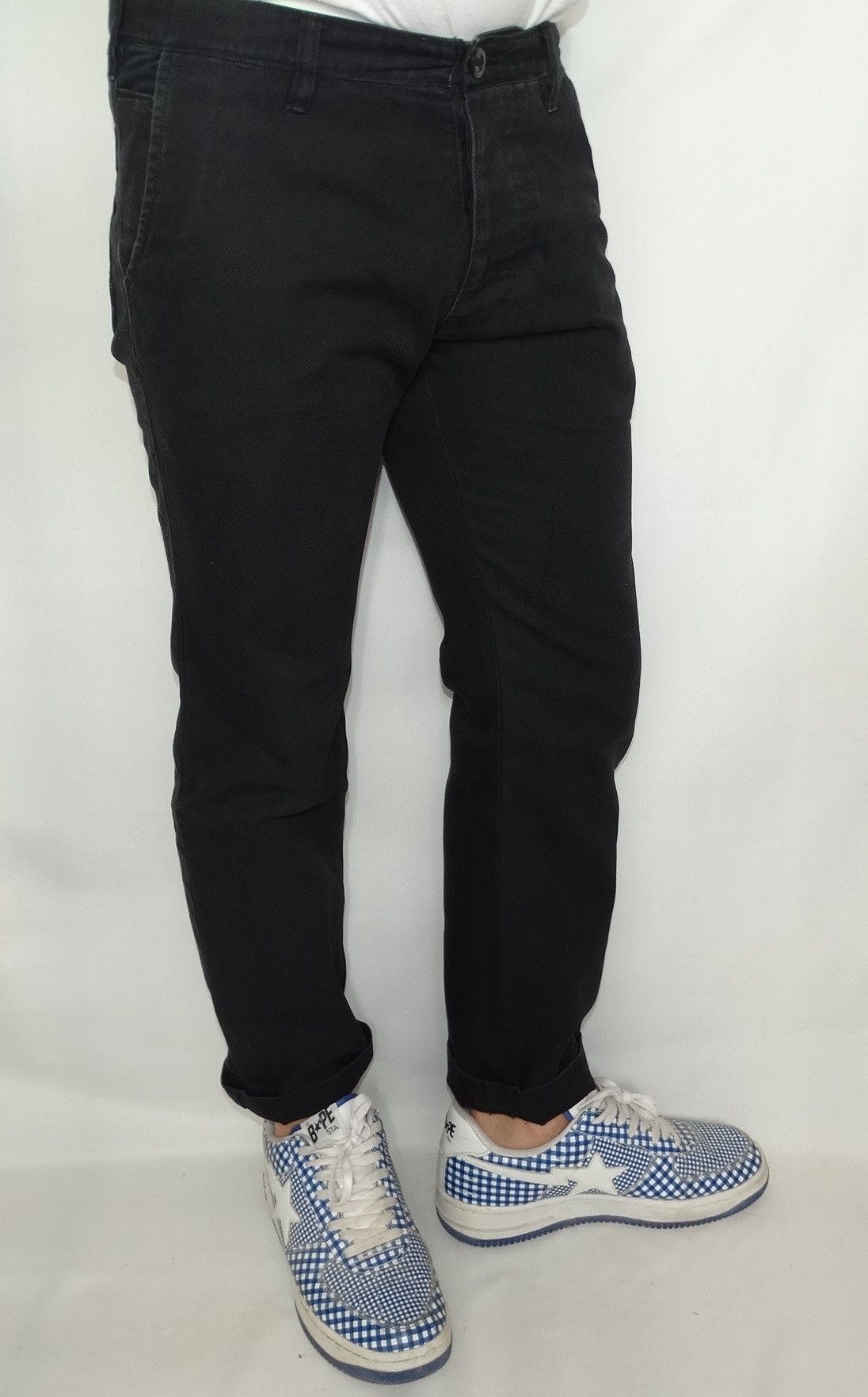 Paul Smith × Paul Smith Red Ear O17 Worn picture Paul Smith pant adjusted right w32 Size US 32 / EU 48 - 2 Thumbnail