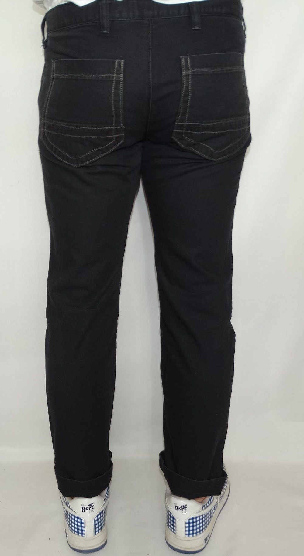 Paul Smith × Paul Smith Red Ear O17 Worn picture Paul Smith pant adjusted right w32 Size US 32 / EU 48 - 3 Thumbnail