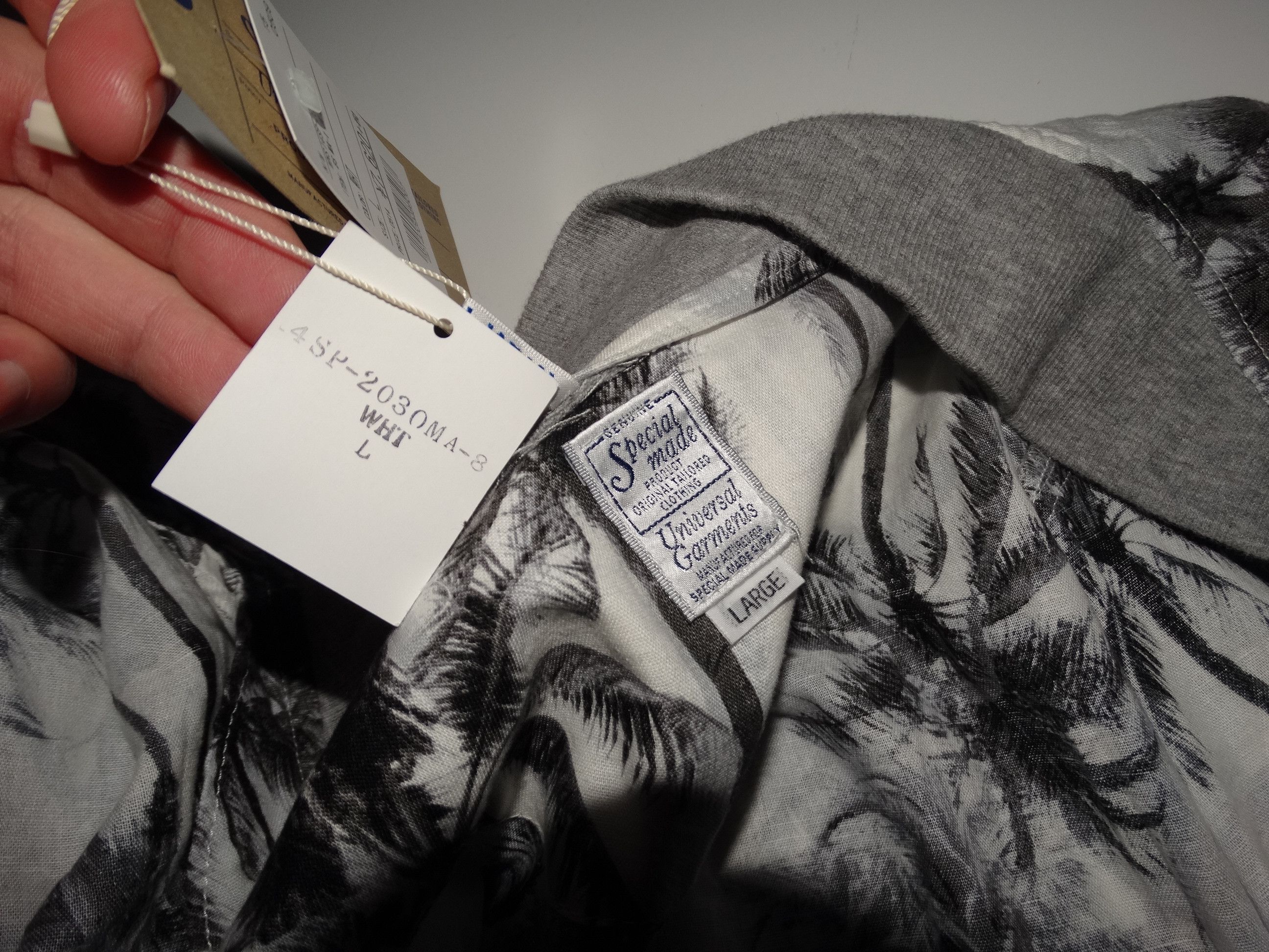 Beams Plus × Japanese Brand Y17 bomber jacket 3/4 sleeves flowers floral heather M/L Size US M / EU 48-50 / 2 - 4 Thumbnail