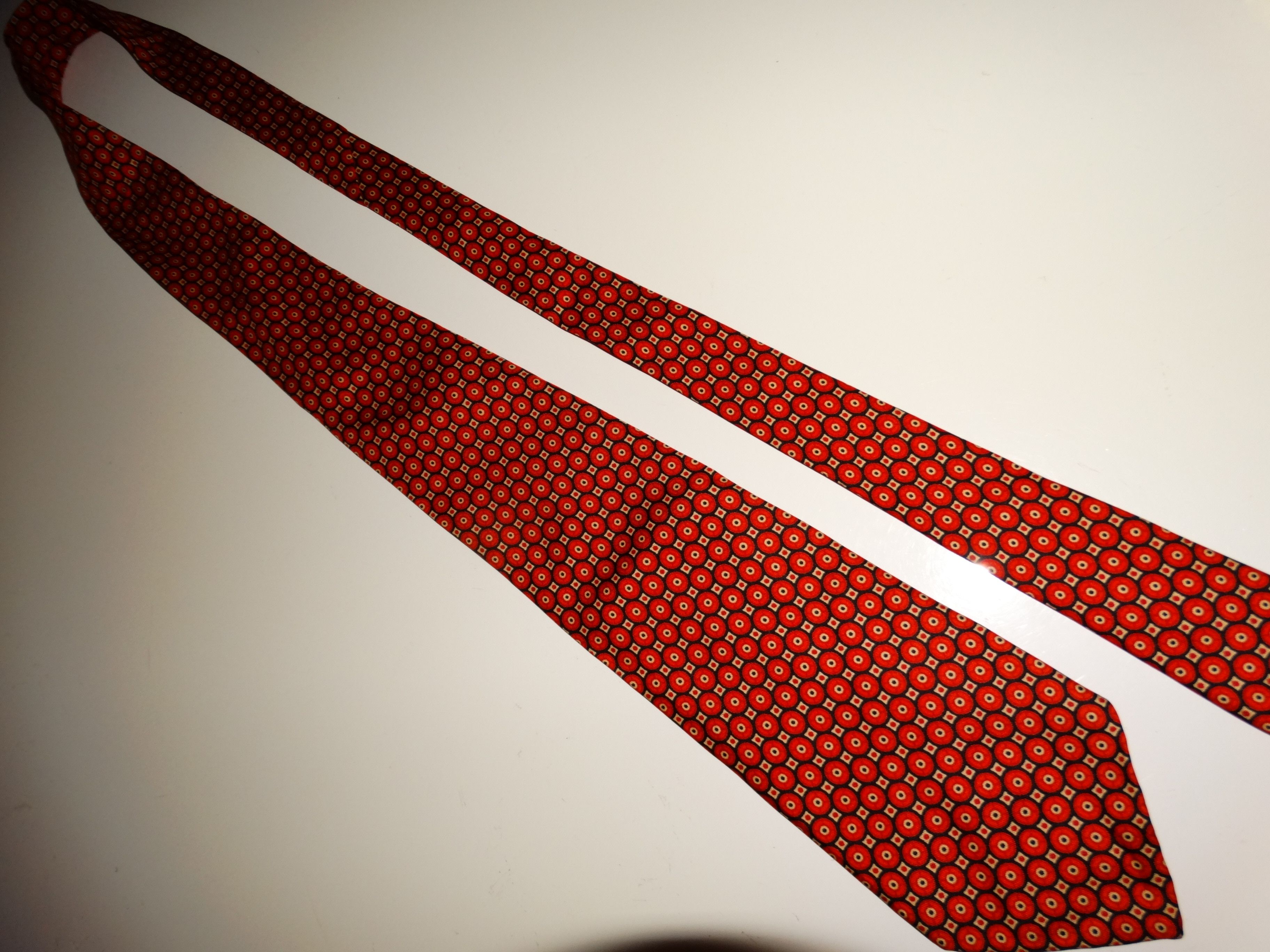 Christian Dior Monsieur × Dior T66 dior authentic tie 70s disco psycho pattern italian silk Size ONE SIZE - 4 Thumbnail
