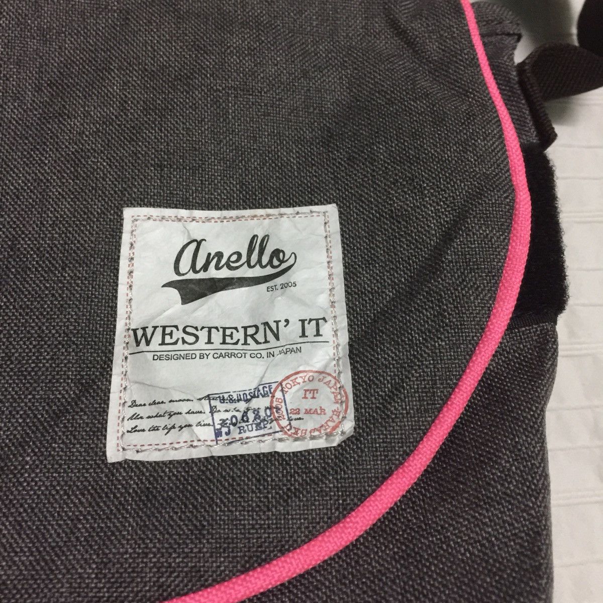 Japanese Brand Anello designed by carrot co in Japan sling bag Size ONE SIZE - 11 Thumbnail