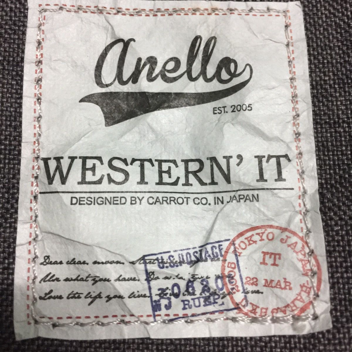 Japanese Brand Anello designed by carrot co in Japan sling bag Size ONE SIZE - 12 Thumbnail
