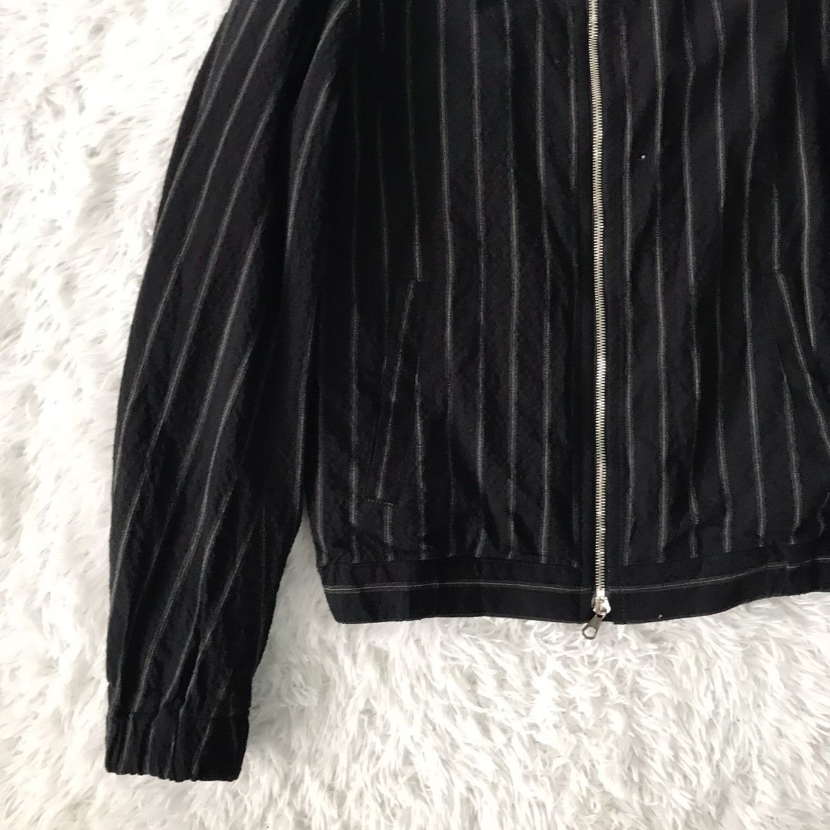 Japanese Brand 💥Steals💥Nice Stripes Blend Wool Tomorrowland Jacket Size US M / EU 48-50 / 2 - 3 Thumbnail