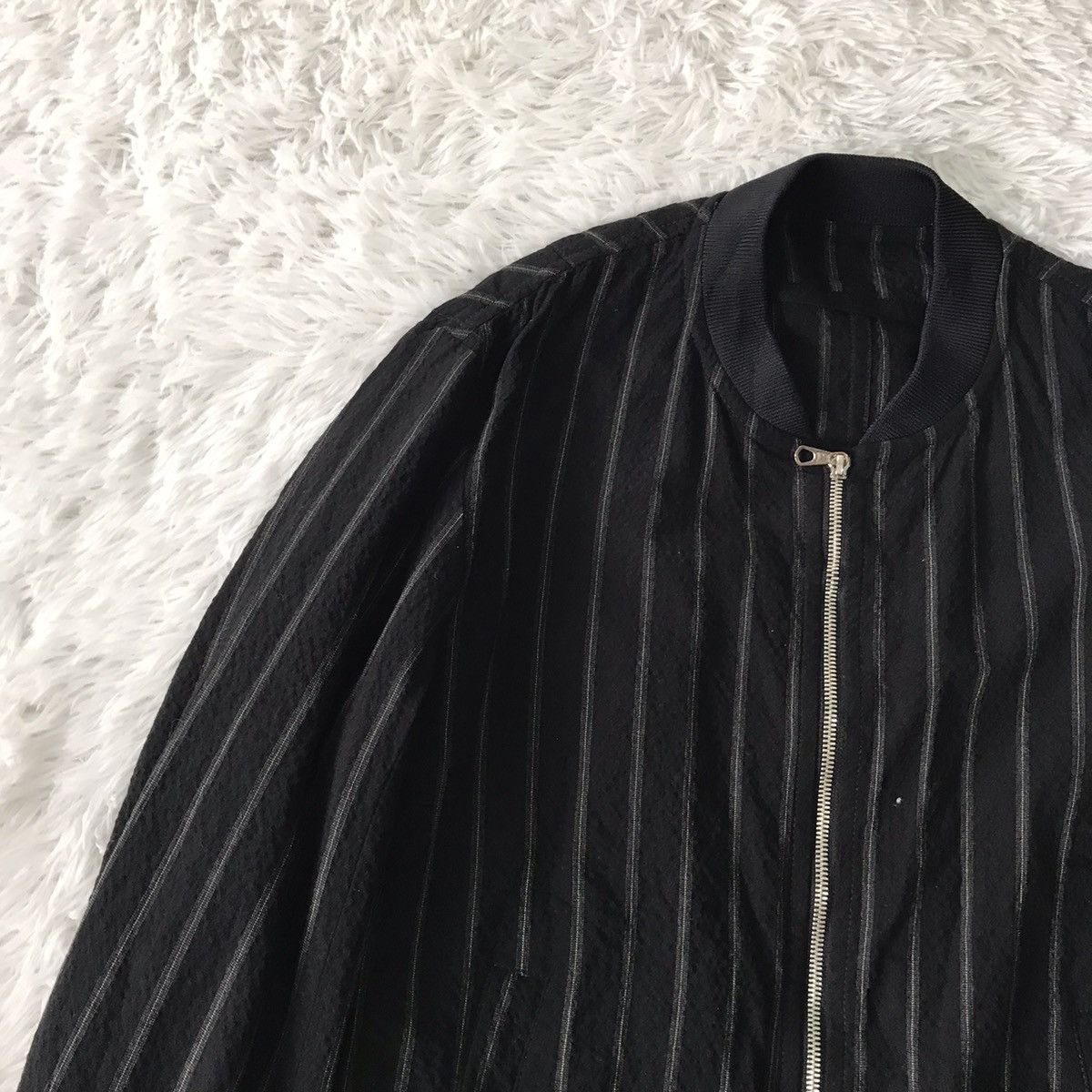 Japanese Brand 💥Steals💥Nice Stripes Blend Wool Tomorrowland Jacket Size US M / EU 48-50 / 2 - 6 Thumbnail