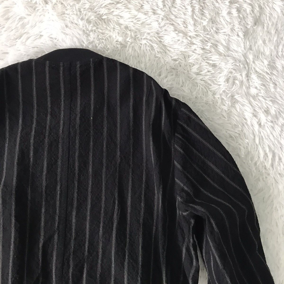 Japanese Brand 💥Steals💥Nice Stripes Blend Wool Tomorrowland Jacket Size US M / EU 48-50 / 2 - 10 Thumbnail