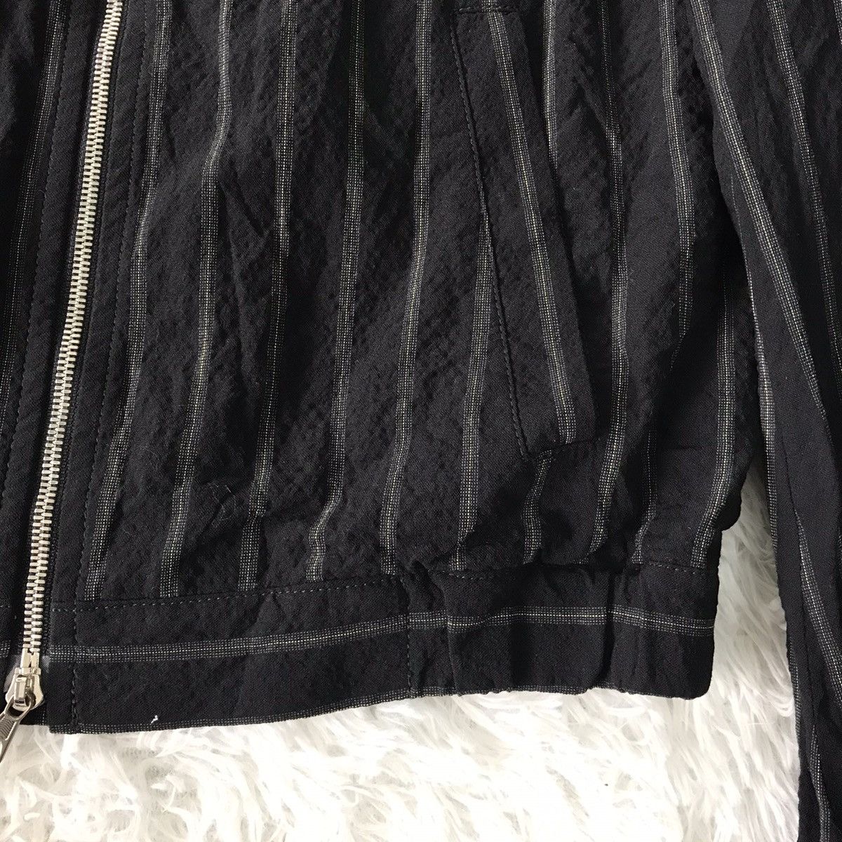 Japanese Brand 💥Steals💥Nice Stripes Blend Wool Tomorrowland Jacket Size US M / EU 48-50 / 2 - 7 Thumbnail