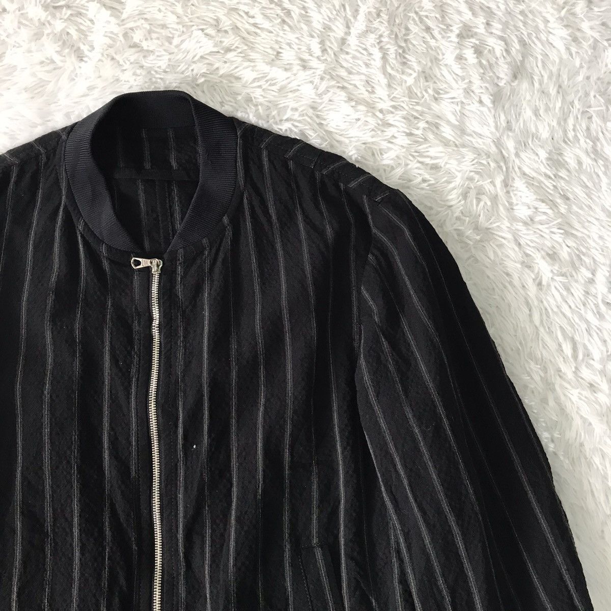 Japanese Brand 💥Steals💥Nice Stripes Blend Wool Tomorrowland Jacket Size US M / EU 48-50 / 2 - 5 Thumbnail