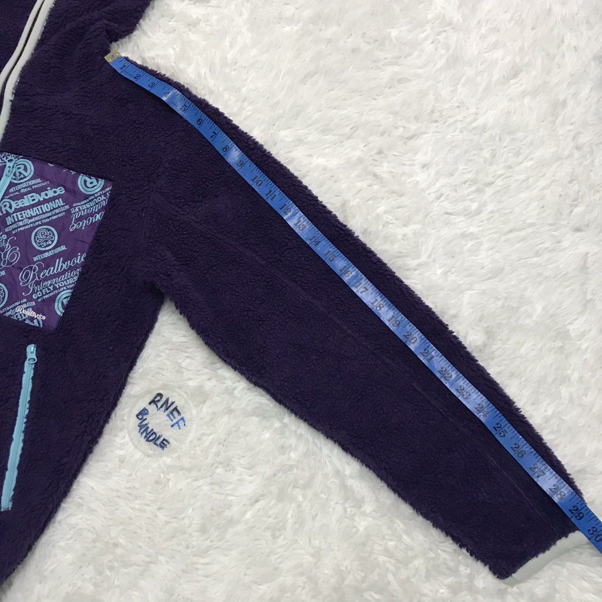 Japanese Brand RealBvoice Deep Pile Jacket Shark hoodie design Size US M / EU 48-50 / 2 - 11 Thumbnail