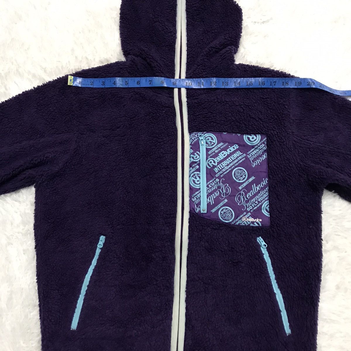 Japanese Brand RealBvoice Deep Pile Jacket Shark hoodie design Size US M / EU 48-50 / 2 - 8 Thumbnail