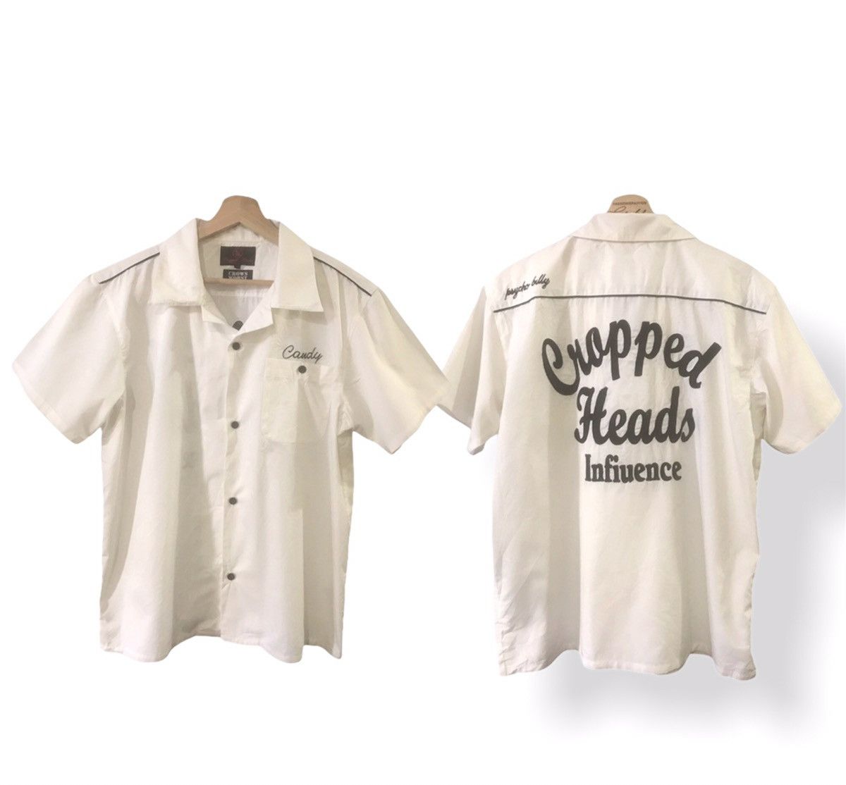 Anime Hiroshi Takahashi Crows X Worst X Cropped Head Biker Shirt Size US L / EU 52-54 / 3 - 1 Thumbnail