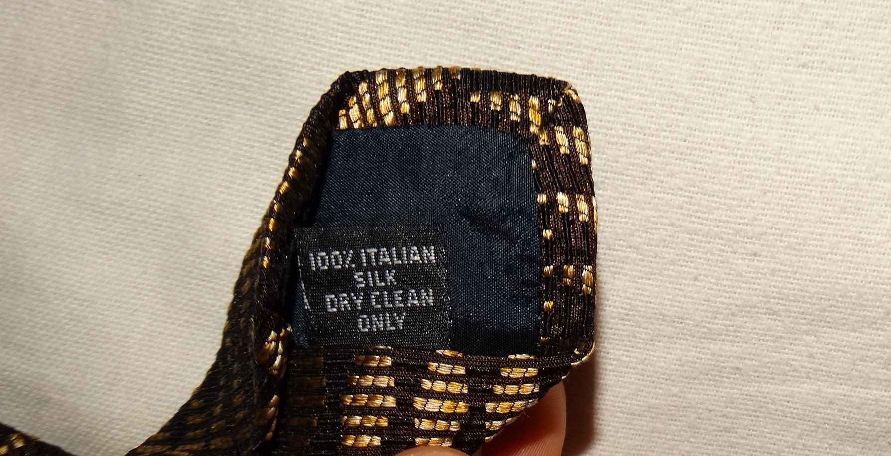 Coach T4 Coach monogram wave handmade tie Made in Italy silk Size ONE SIZE - 2 Thumbnail