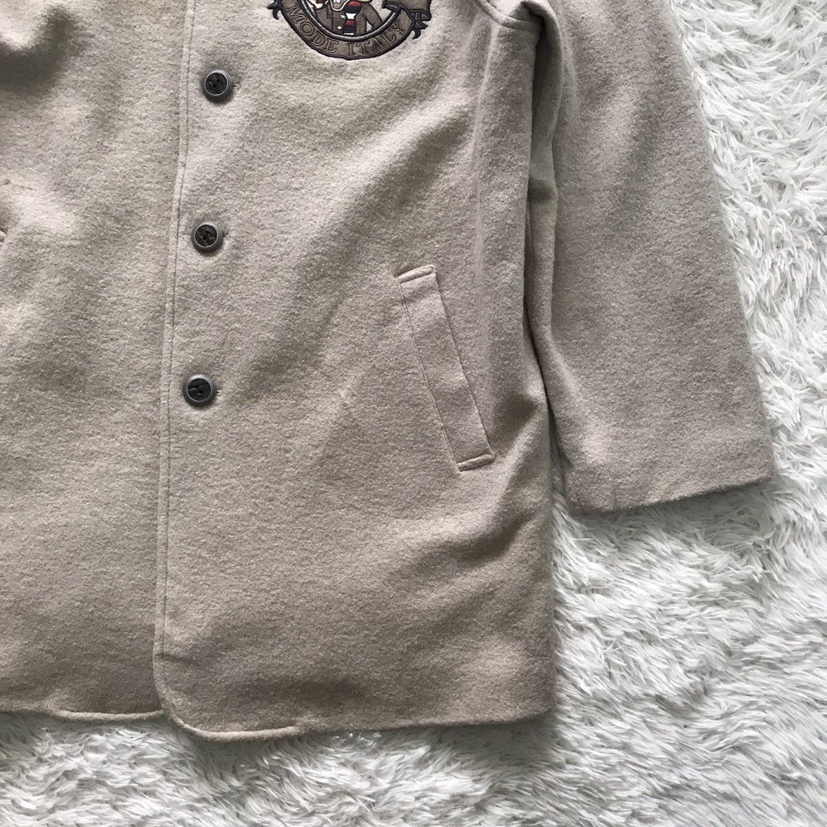Japanese Brand 💥Nice Embroidered Pufla Mingo Wool Coat Jacket Size US L / EU 52-54 / 3 - 9 Thumbnail