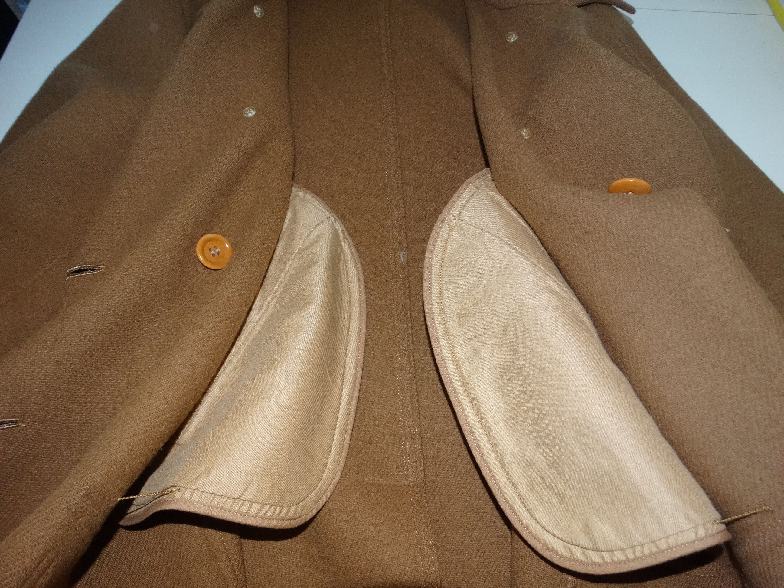 Saint Laurent Paris × Yves Saint Laurent Y30 YSl woolmark wool 8 bouton big coat trench caban jacket Size US M / EU 48-50 / 2 - 15 Thumbnail