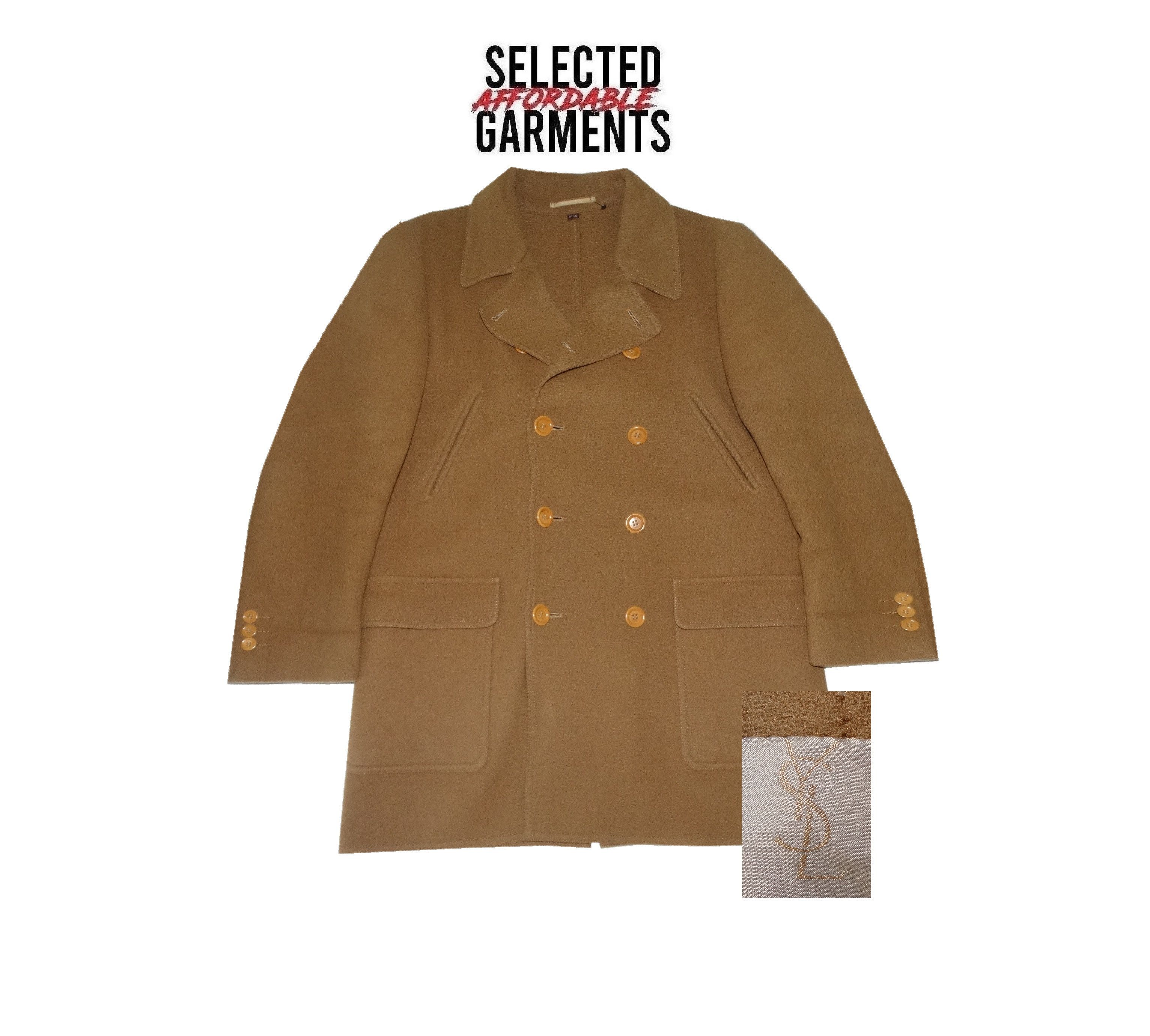 コート Saint Laurent Oversized caban coat Saint Laurent Oversized Caban Coat | italist