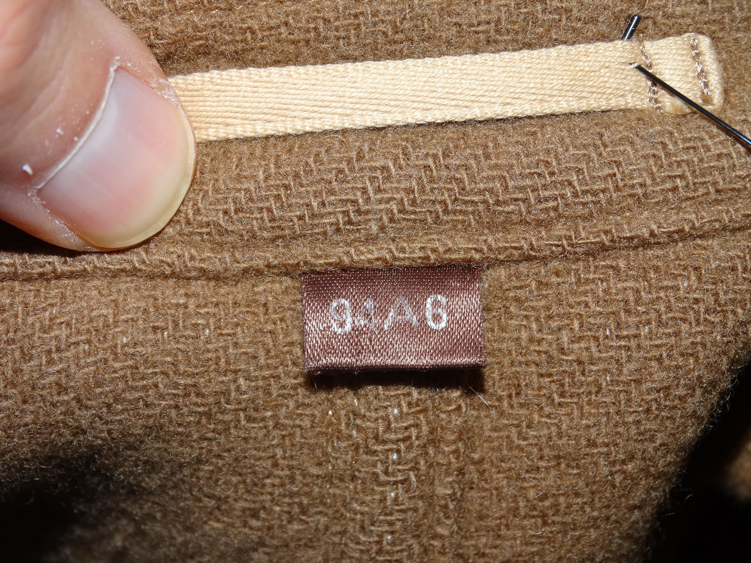 Saint Laurent Paris × Yves Saint Laurent Y30 YSl woolmark wool 8 bouton big coat trench caban jacket Size US M / EU 48-50 / 2 - 12 Thumbnail