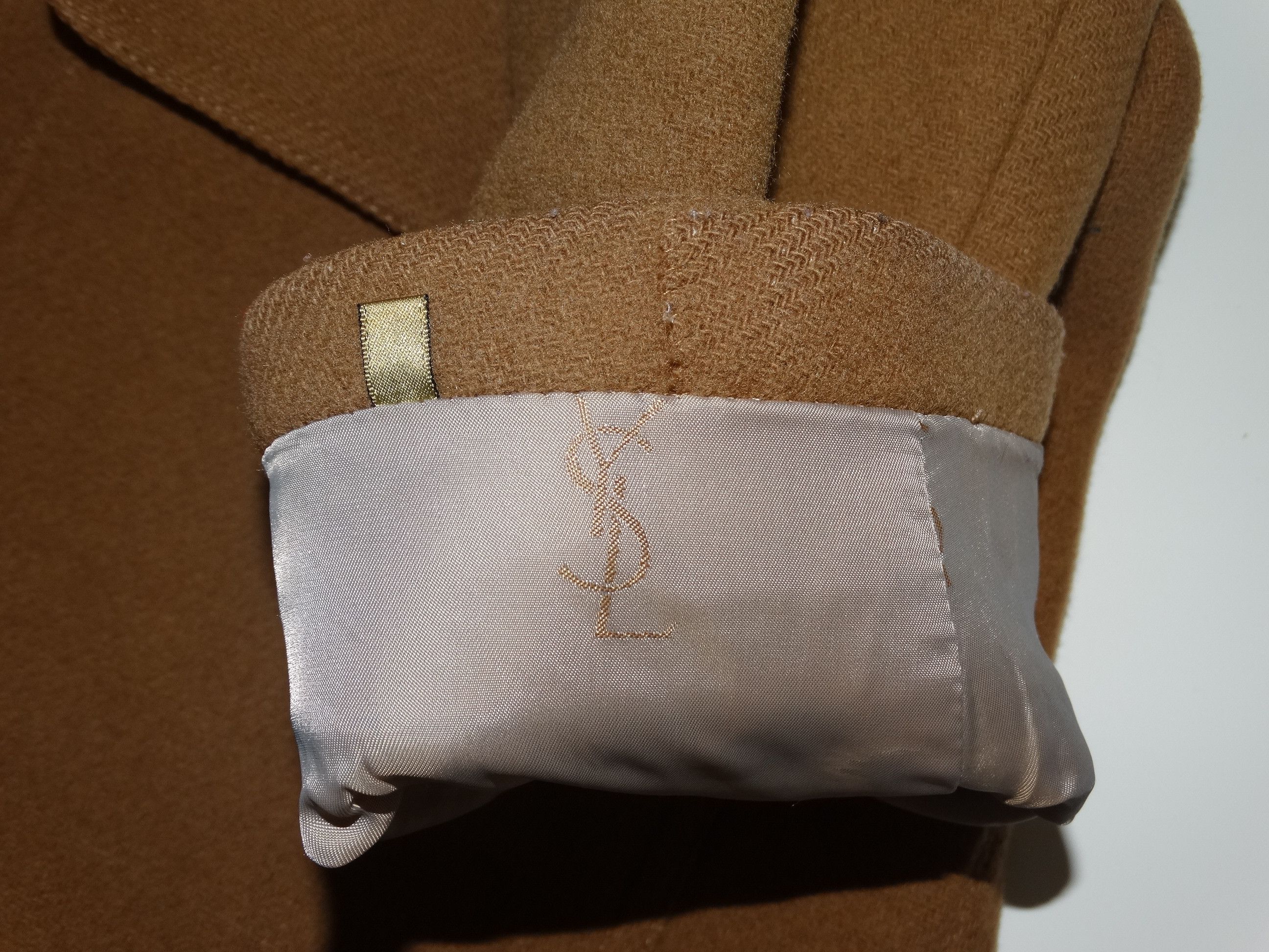 Saint Laurent Paris × Yves Saint Laurent Y30 YSl woolmark wool 8 bouton big coat trench caban jacket Size US M / EU 48-50 / 2 - 13 Thumbnail