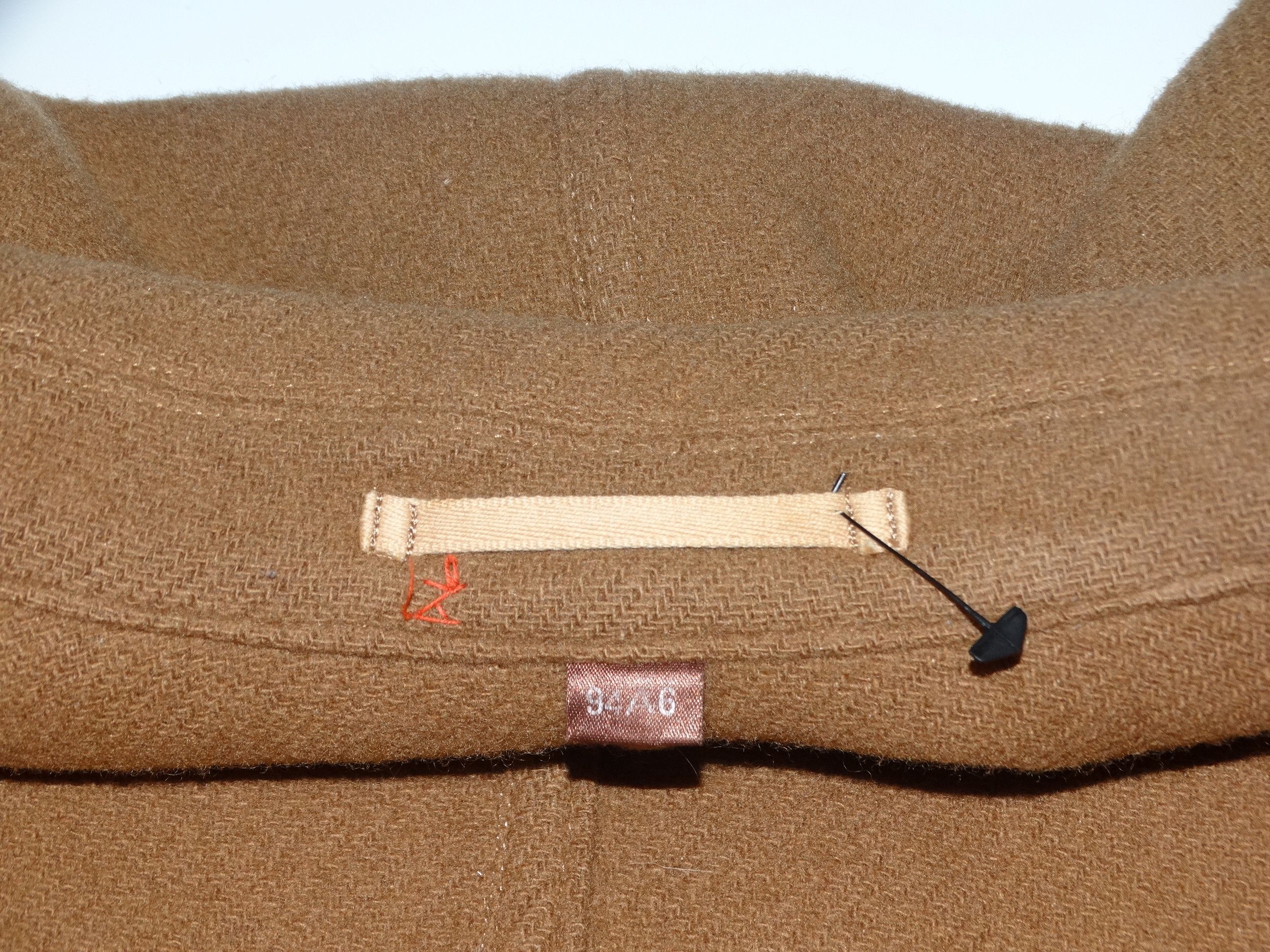 Saint Laurent Paris × Yves Saint Laurent Y30 YSl woolmark wool 8 bouton big coat trench caban jacket Size US M / EU 48-50 / 2 - 11 Thumbnail