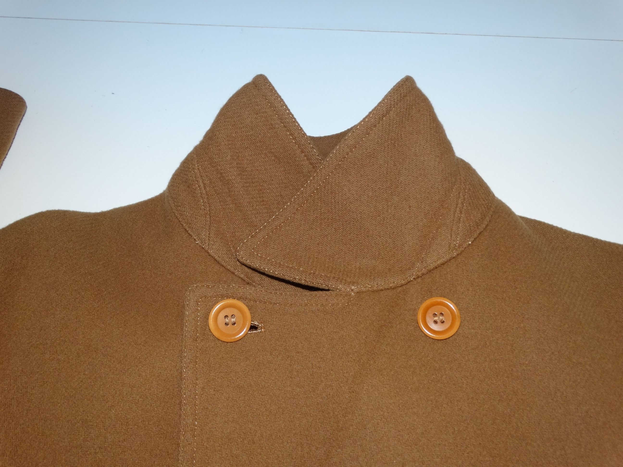 Saint Laurent Paris × Yves Saint Laurent Y30 YSl woolmark wool 8 bouton big coat trench caban jacket Size US M / EU 48-50 / 2 - 24 Thumbnail